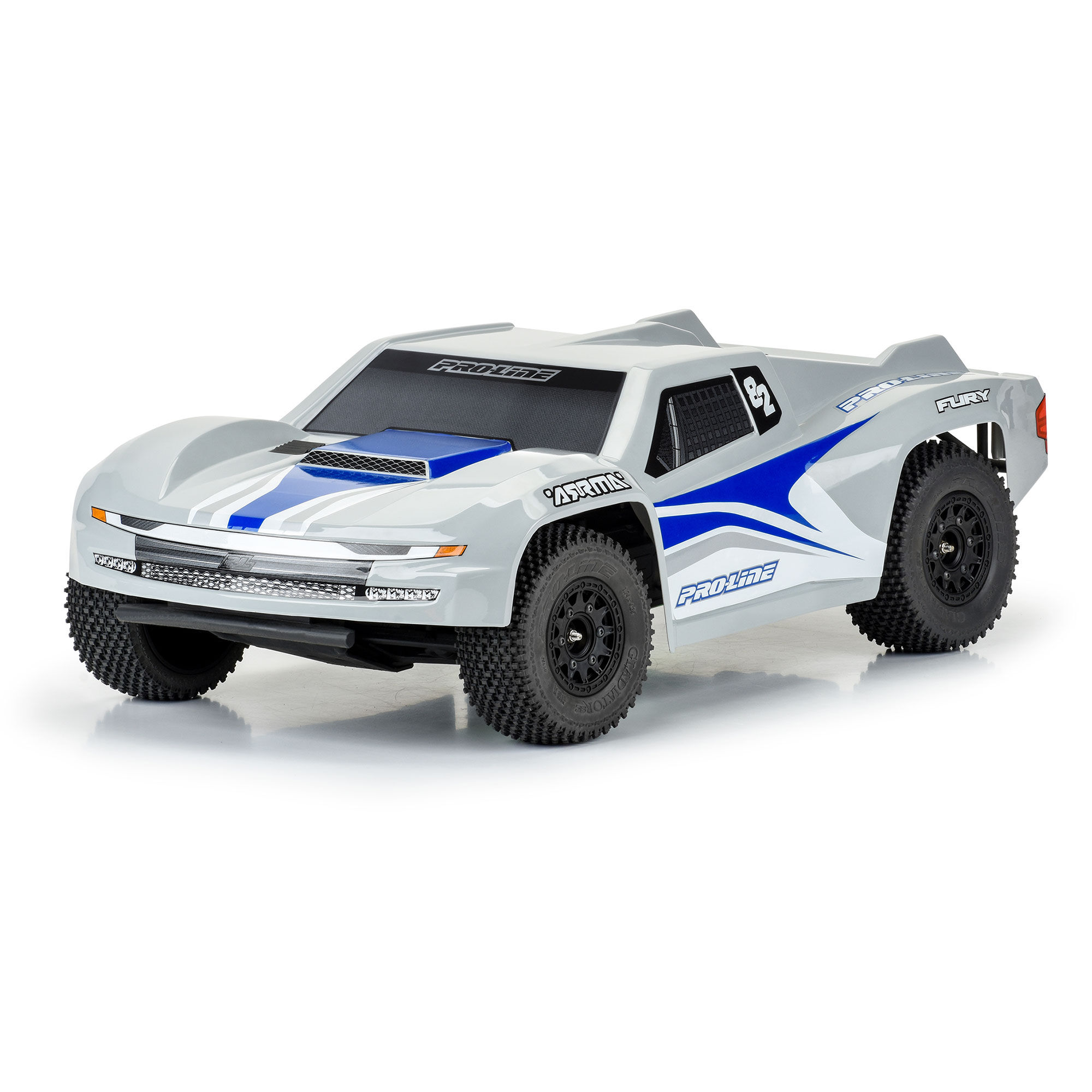 1/10 Pre-Cut Sector Tough-Color Stone Gray Body: Fury-2