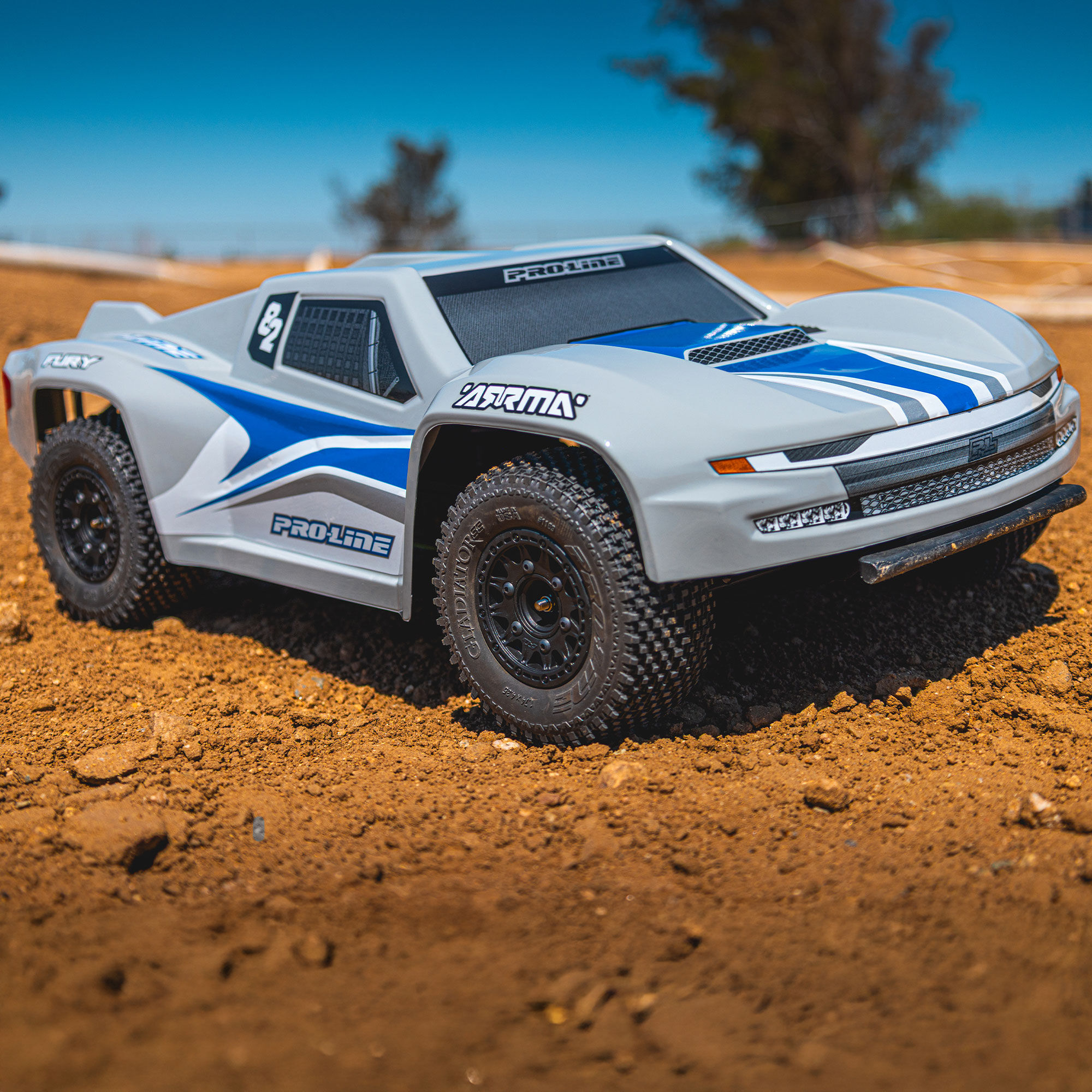 1/10 Pre-Cut Sector Tough-Color Stone Gray Body: Fury-8