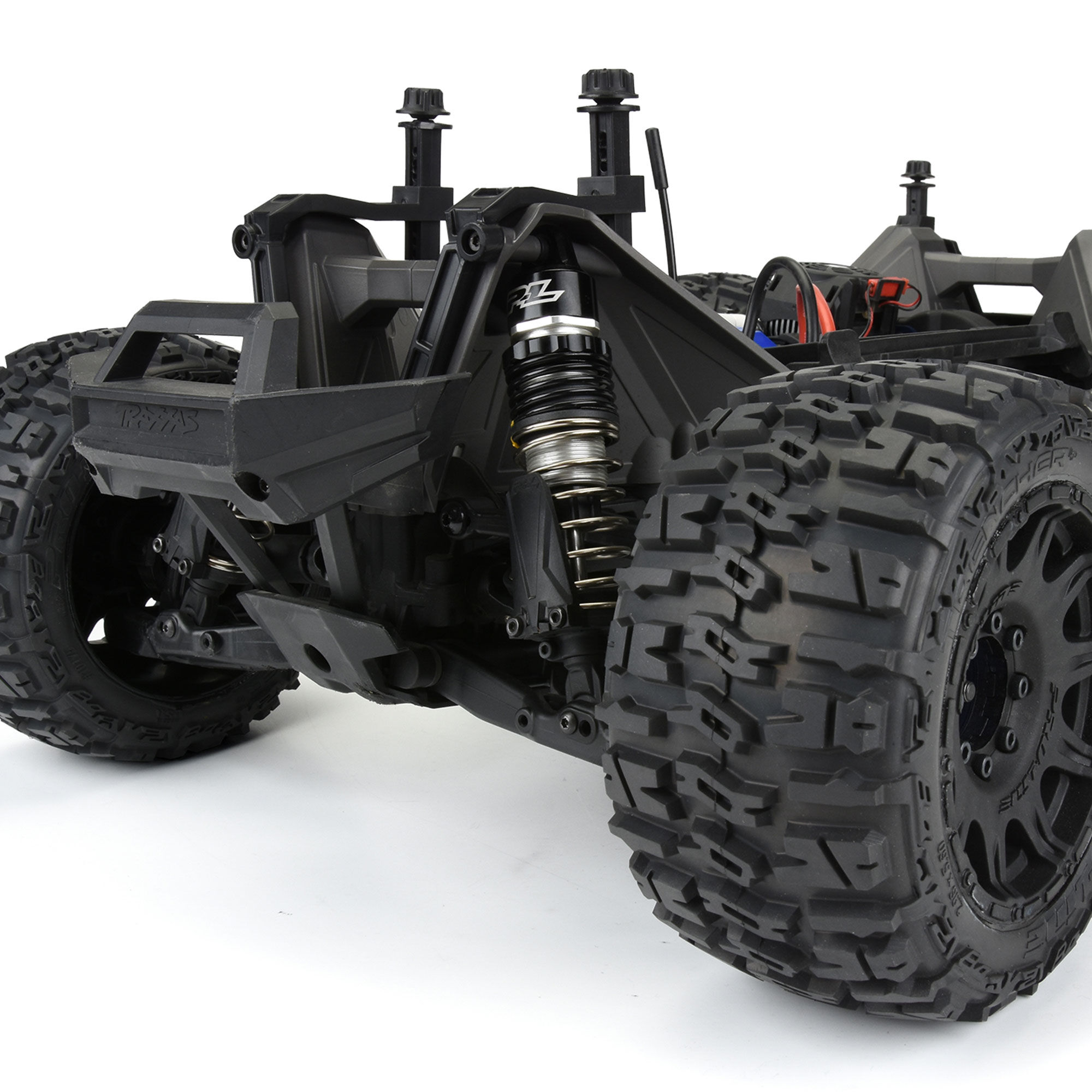 1/10 PowerStroke Shocks, Front & Rear (2): Traxxas MAXX-3