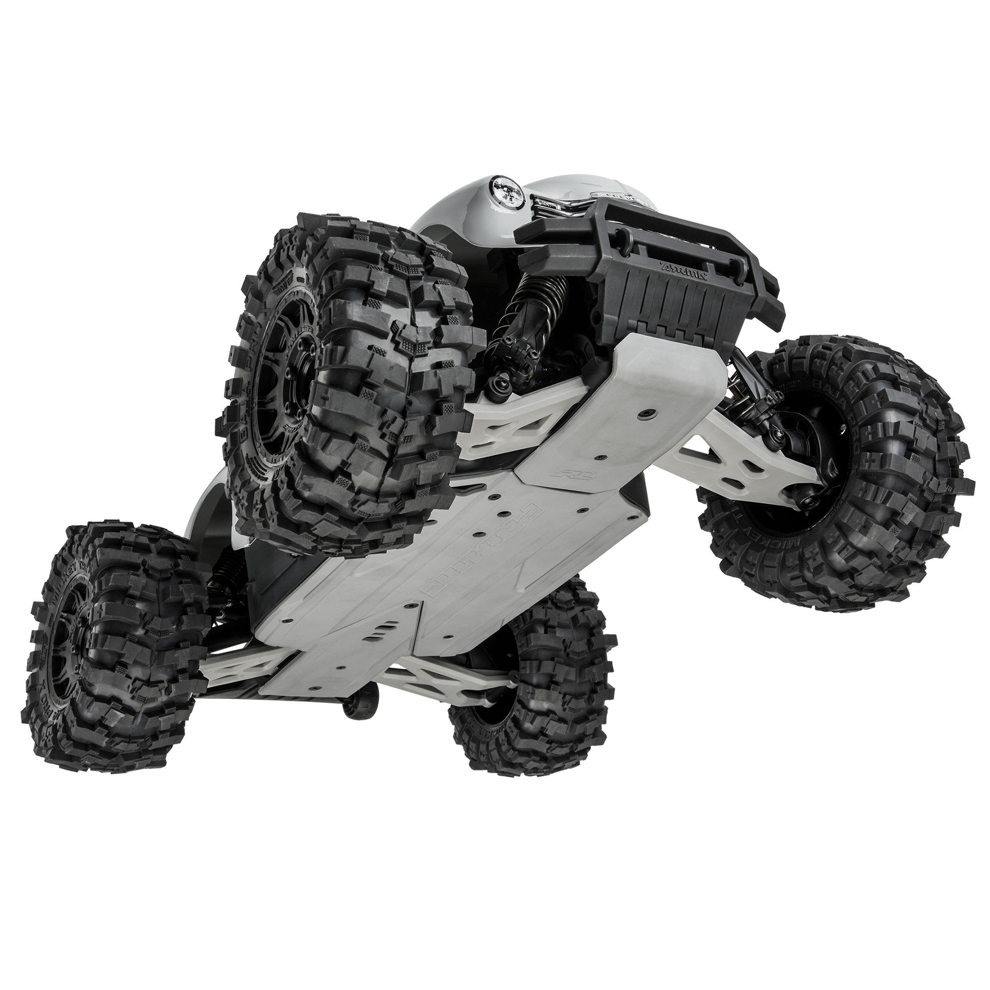 Bash Armor Chassis Protector (Stone Gray) ARRMA 3S Short WB-4