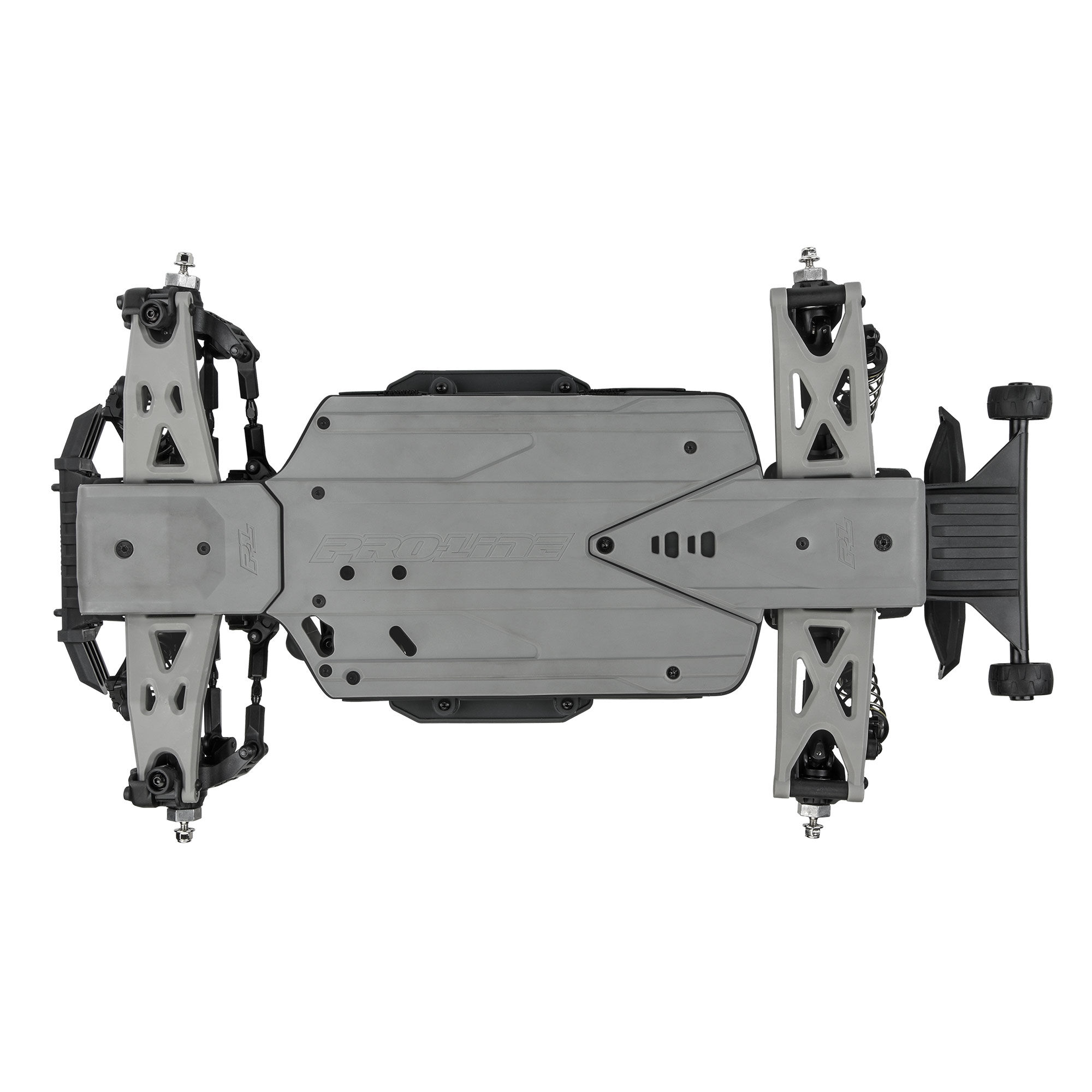 Bash Armor Front Suspension Arms (Stone Gray) for ARRMA 3S-3