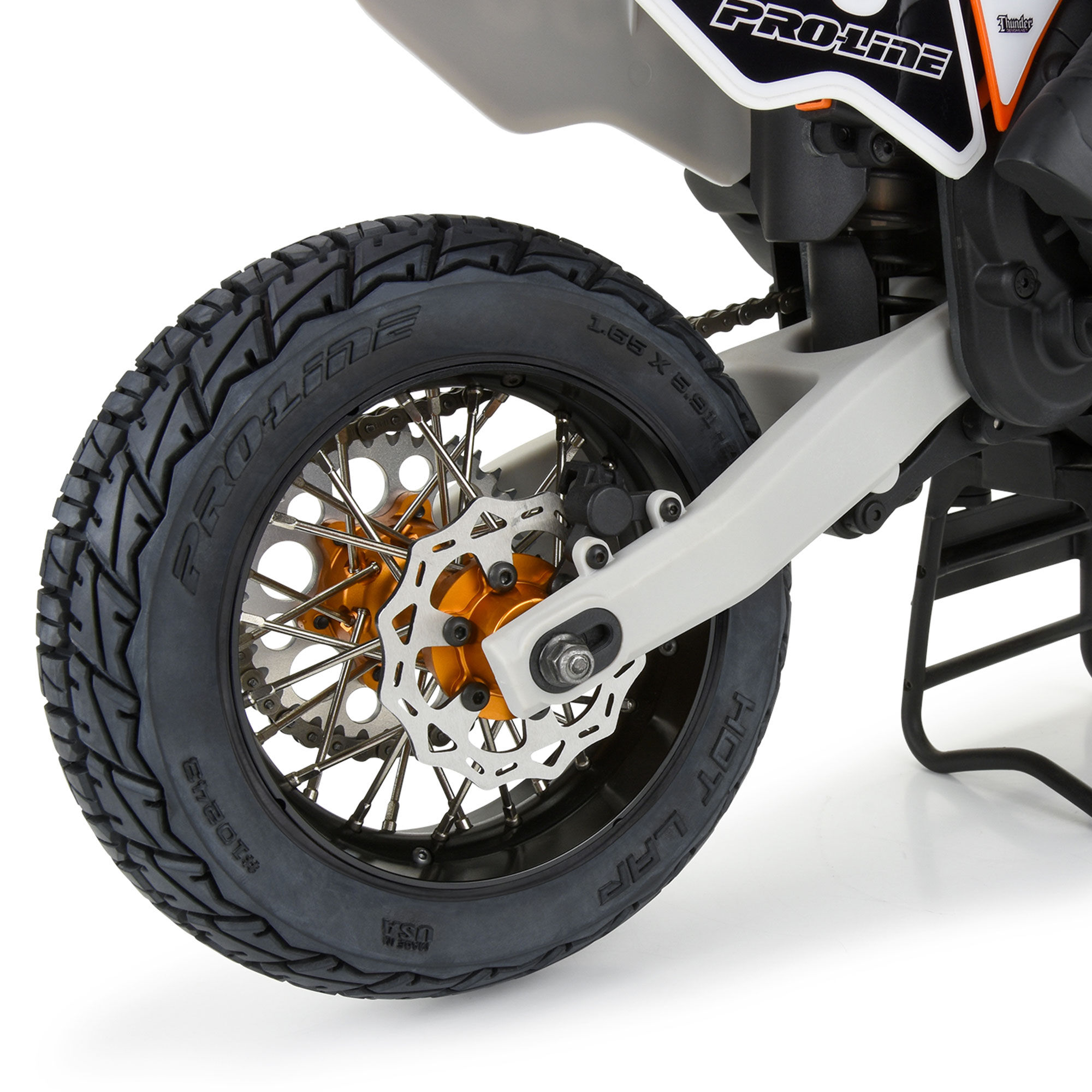 1/4 Euro Style Steel F/R Brake Rotor Set: Promoto-MX/SM-3