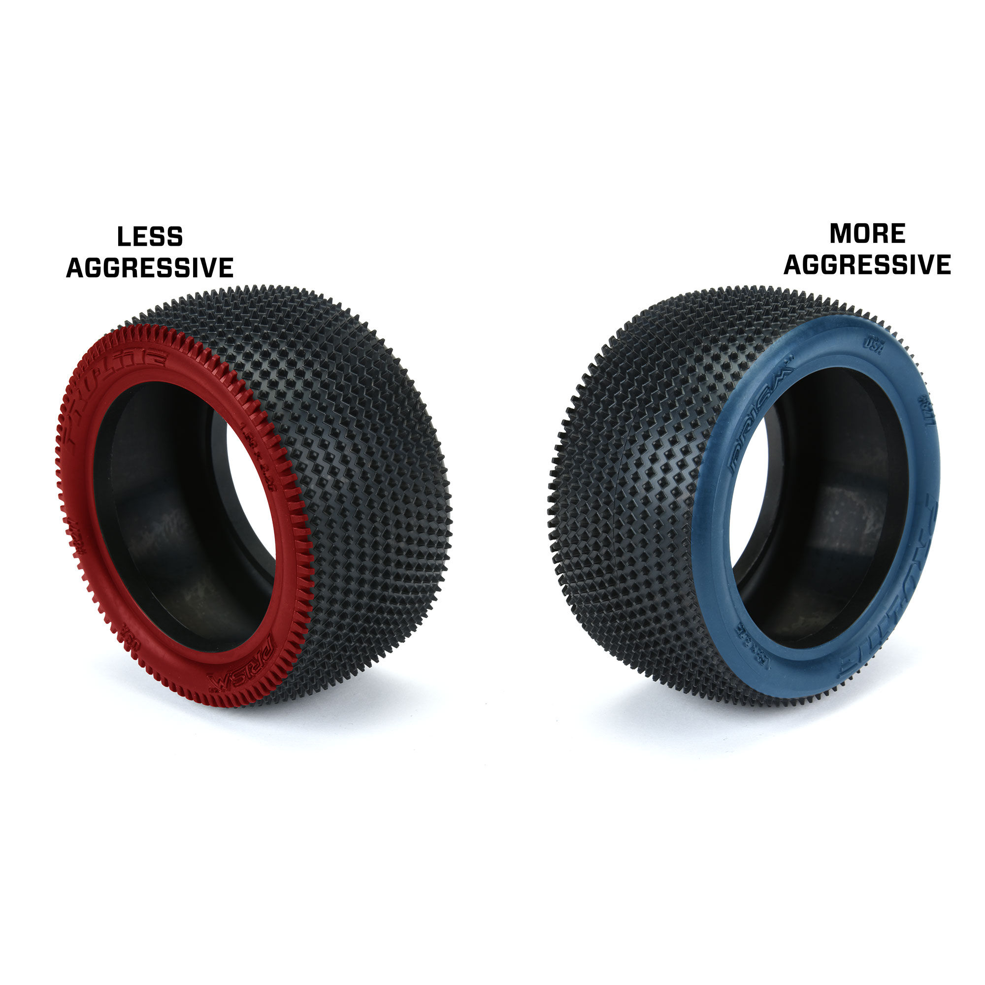 1/10 Prism 2.0 CR4 Rear 2.2" Carpet Buggy Tires (2)-4