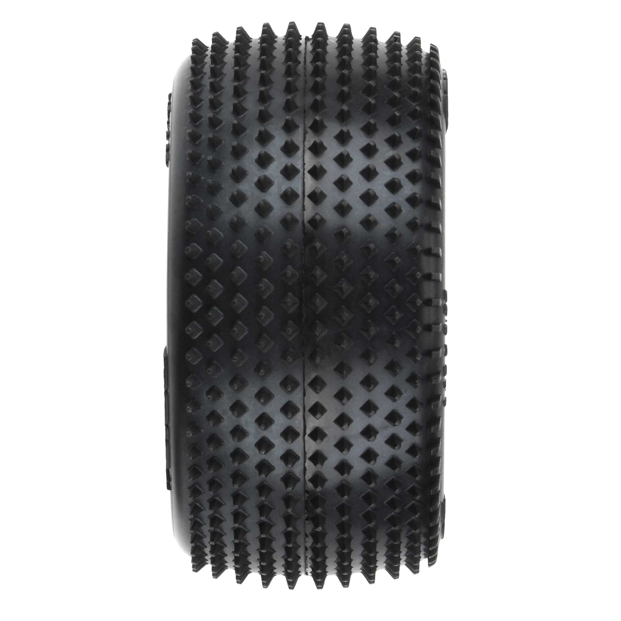 118-prism-rear-carpet-mini-b-tires-mounted-8mm-yellow-wheel