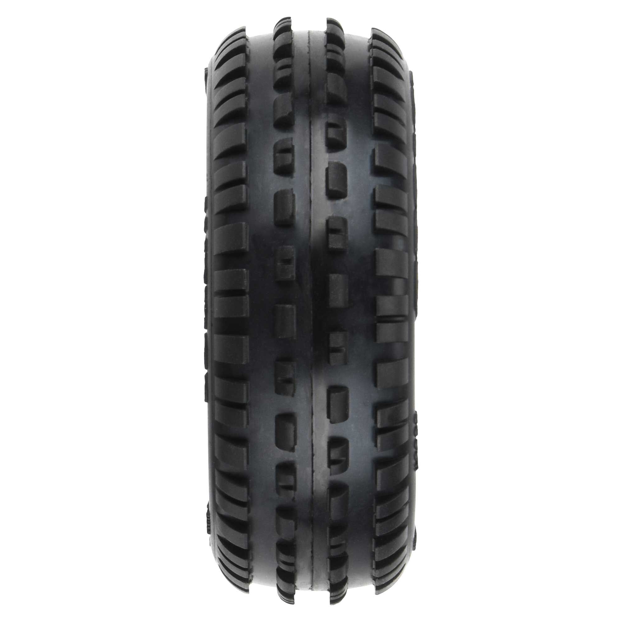 118-wedge-front-carpet-mini-b-tires-mounted-8mm-yellow-whee