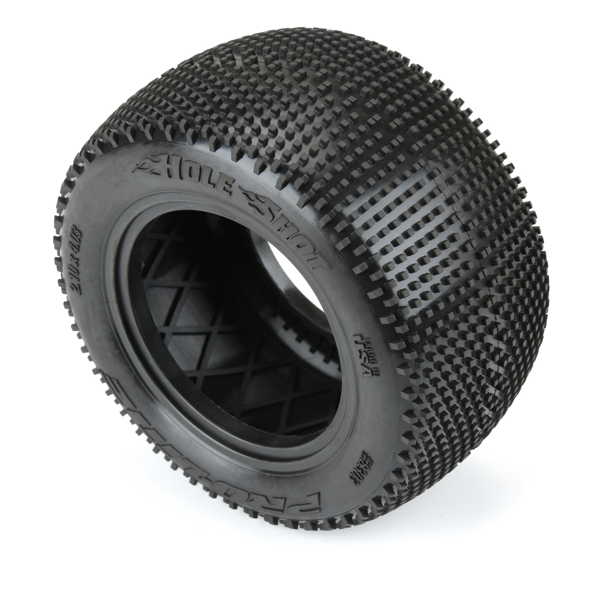 1/10 Hole Shot T 2.0 M3 F/R 2.2" Off-Road Stadium Truck Tire-3