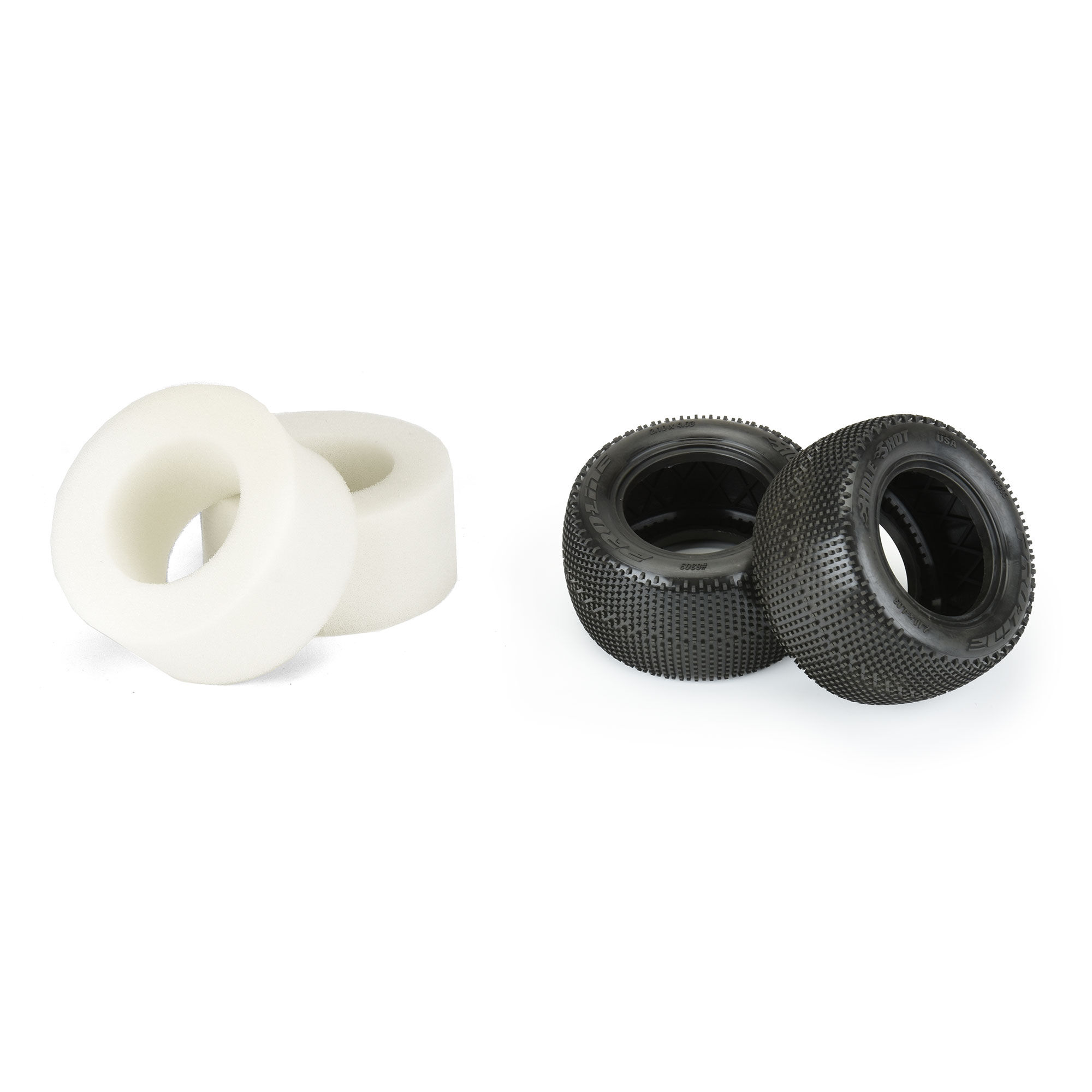 1/10 Hole Shot T 2.0 M3 F/R 2.2" Off-Road Stadium Truck Tire-5