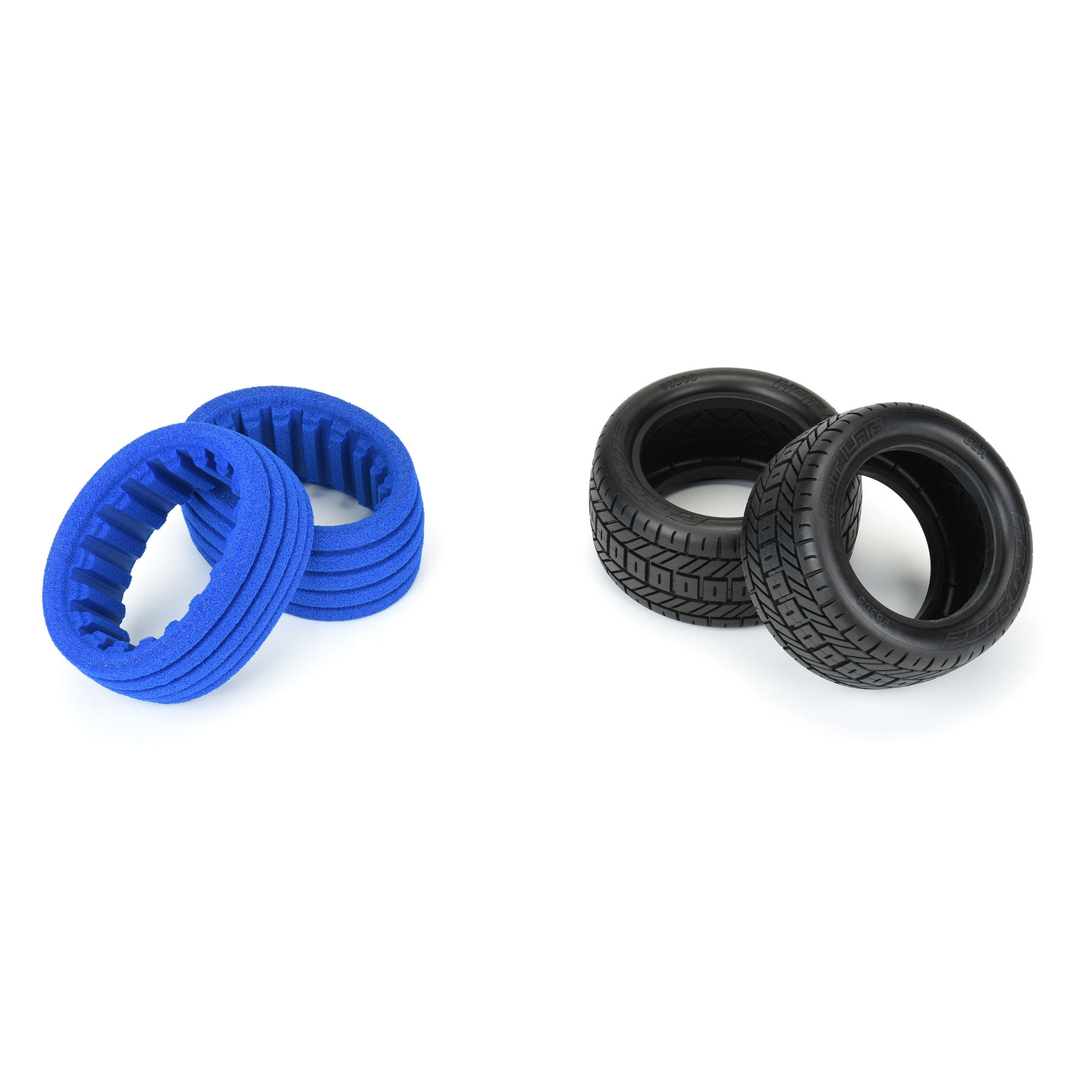 Hot Lap 2.2" MC (Clay) Dirt Oval Buggy Rear Tires (2)-3