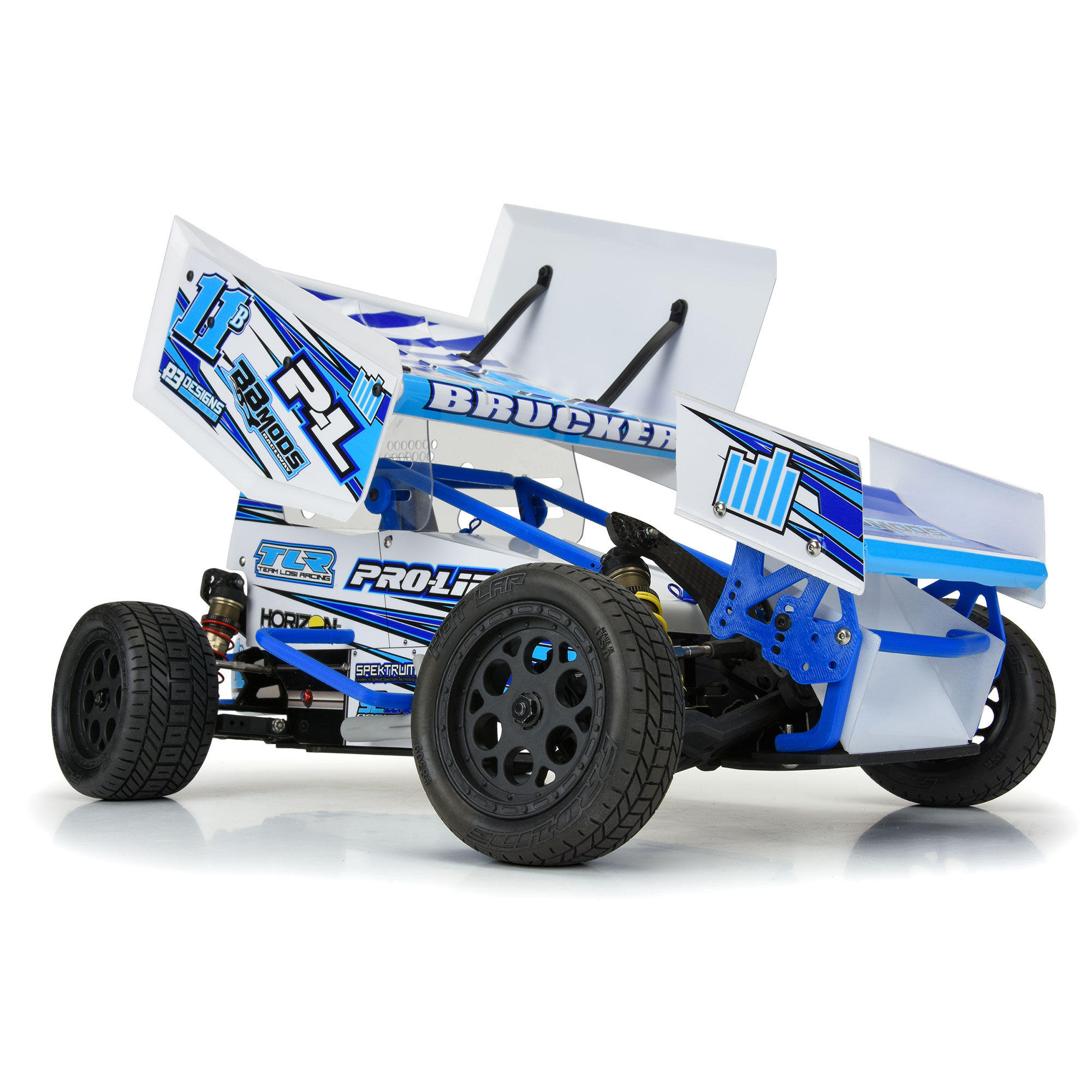Hot Lap 2.2" 2WD MC (Clay) Dirt Oval Buggy Front Tires (2)-5