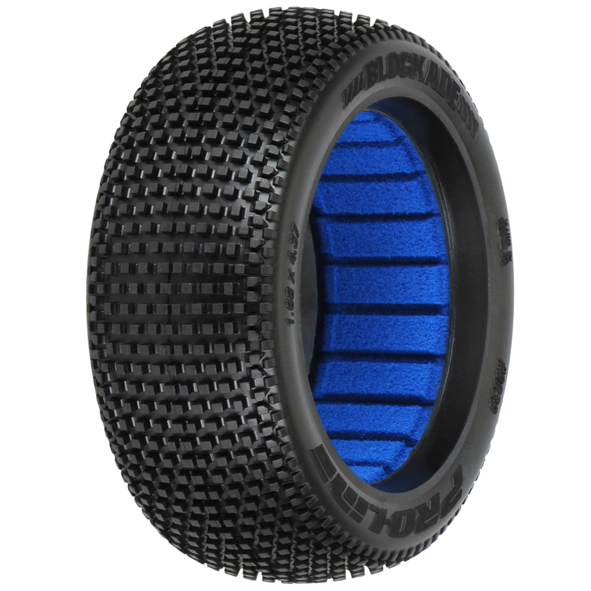 1/8 Blockade M4 Front/Rear Off-Road Buggy Tires (2)