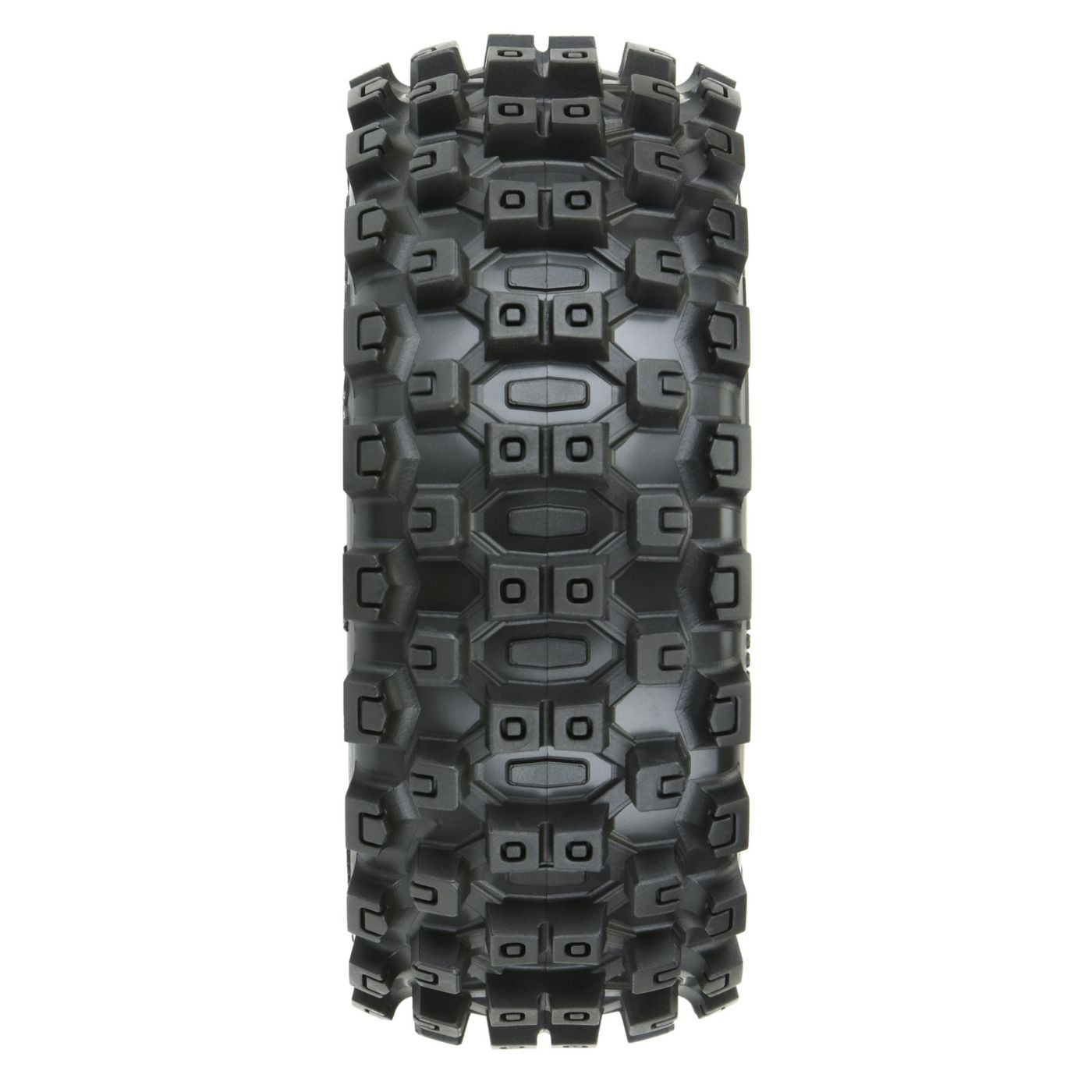1/8 Badlands MX M2 Fr/Rr Buggy Tires Mounted 17mm Black Mach-2