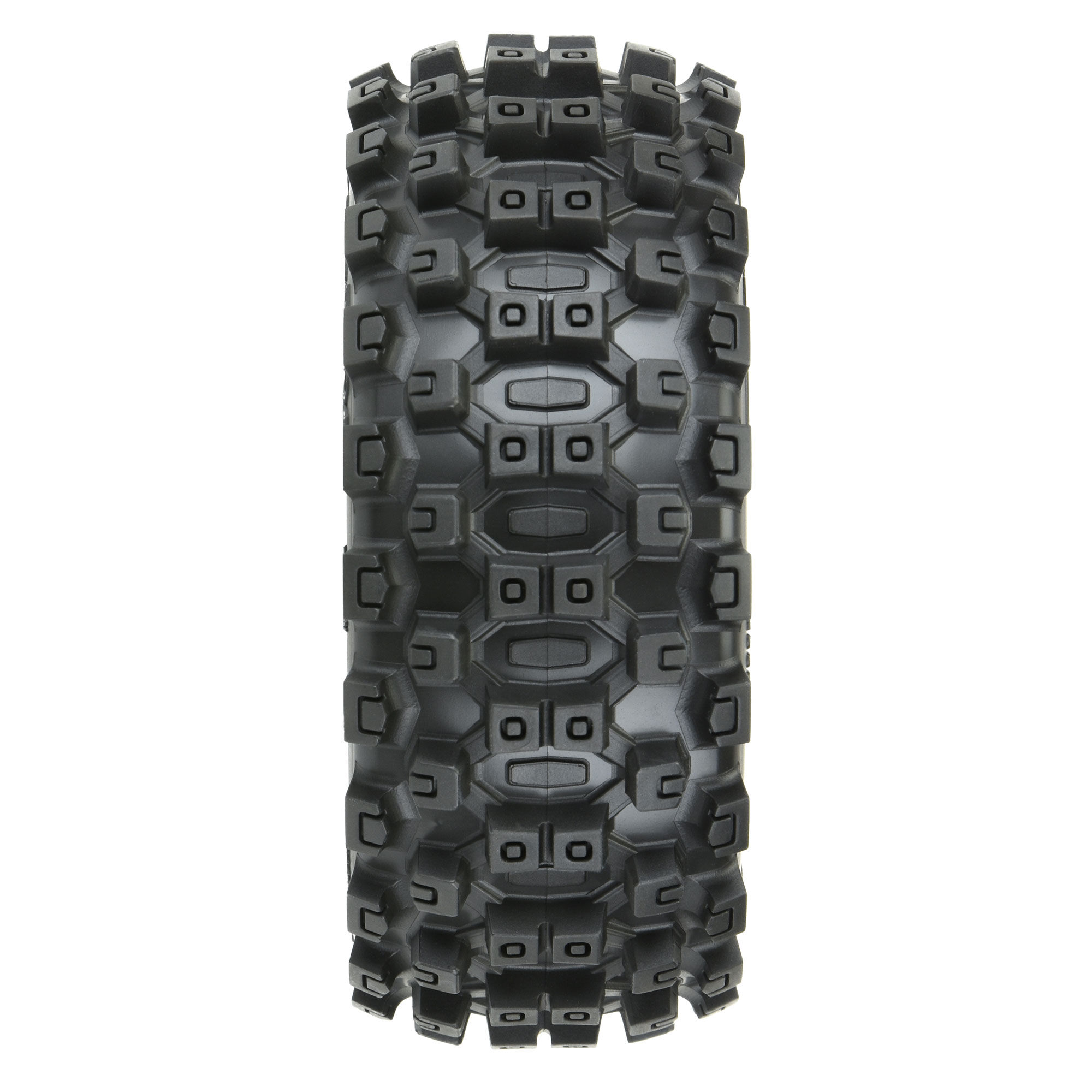 1/8 Badlands MX M2 Fr/Rr Buggy Tires Mounted 17mm Black Mach-3