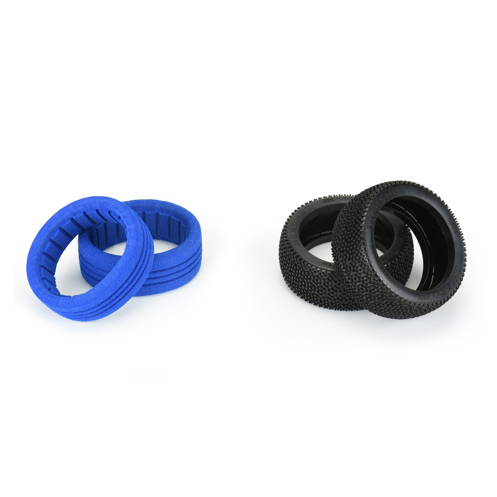 1/8 Hex Shot M3 Front/Rear Off-Road Buggy Tires (2)-3