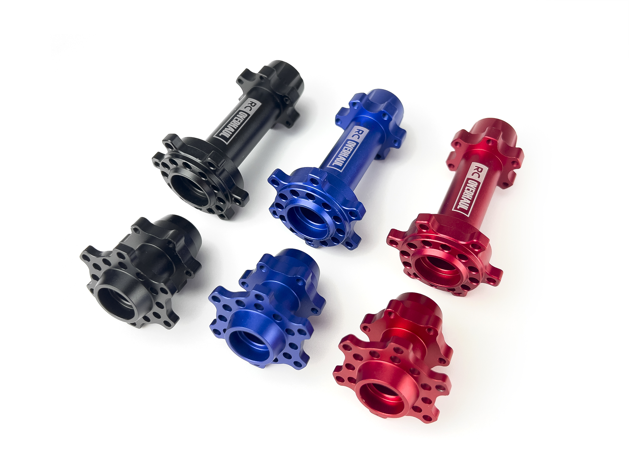 Aluminum Hub Set, Promoto, Blue-8
