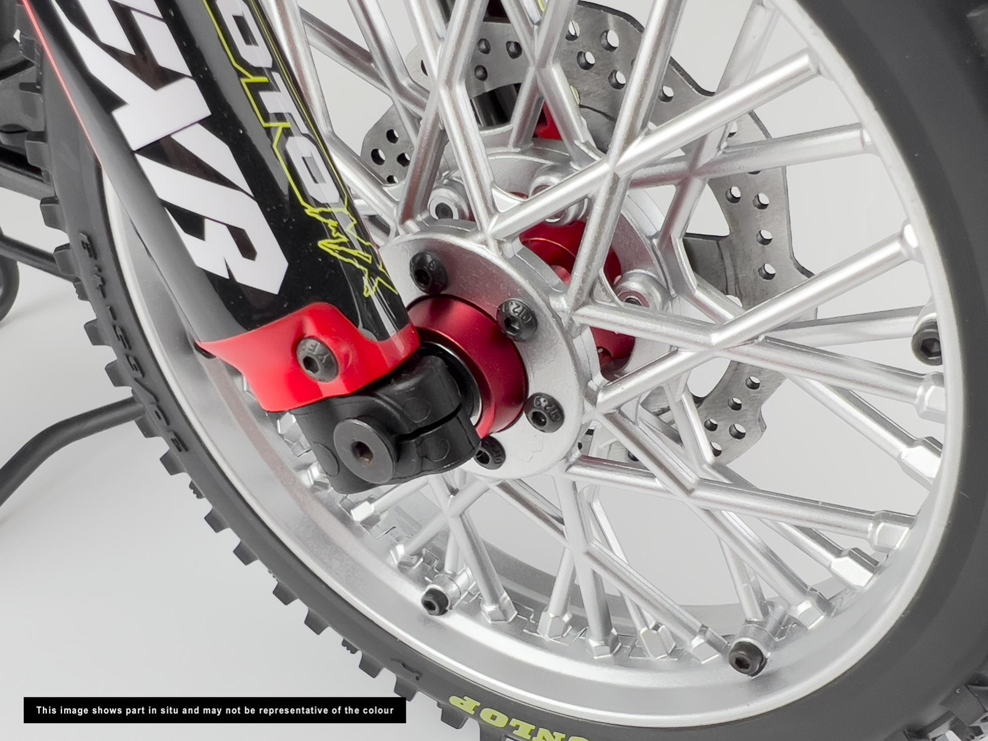 Aluminum Hub Set, Promoto, Red-6