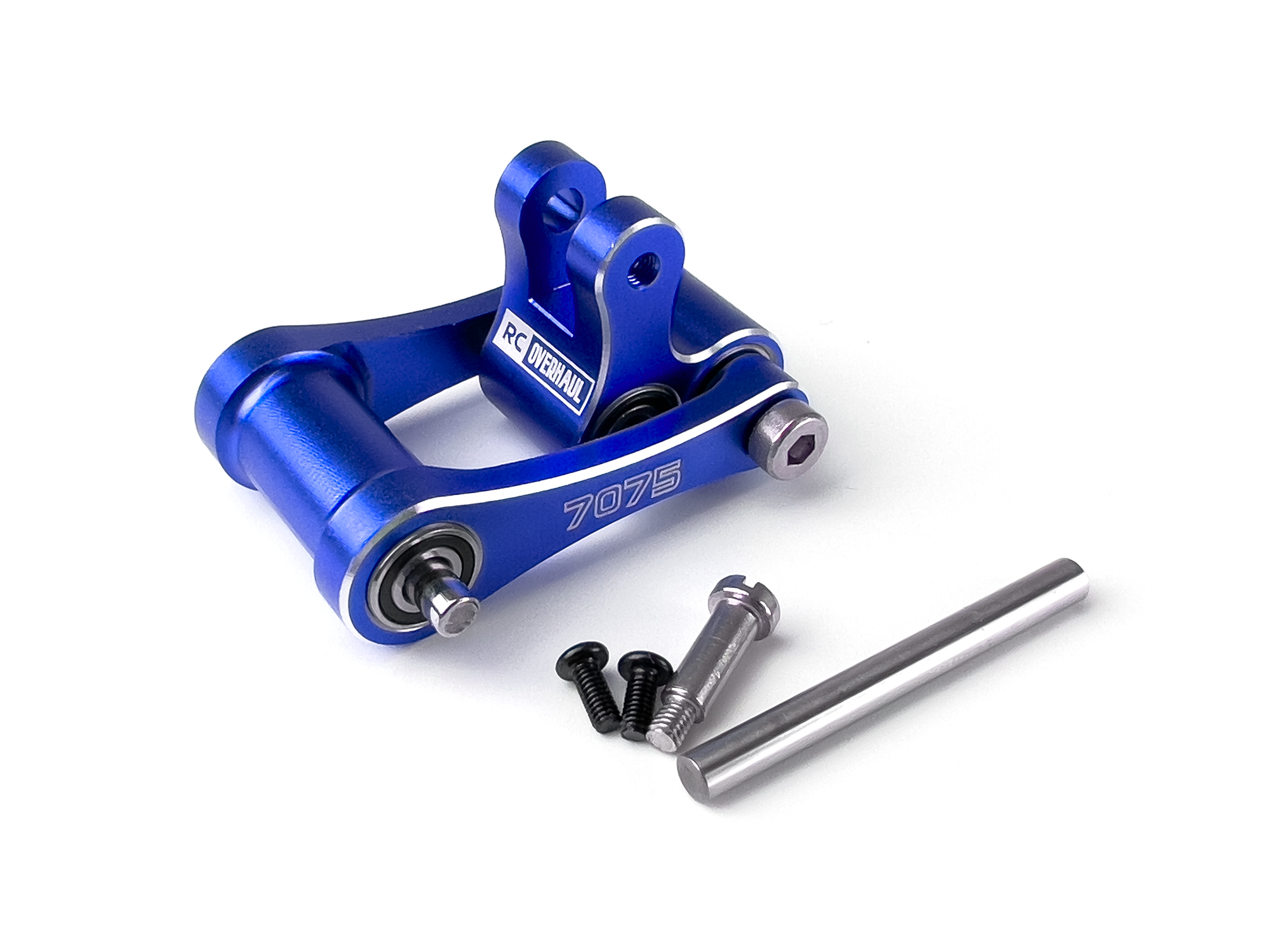 Aluminum Knuckle & Pull Rod, Promoto, Blue-3