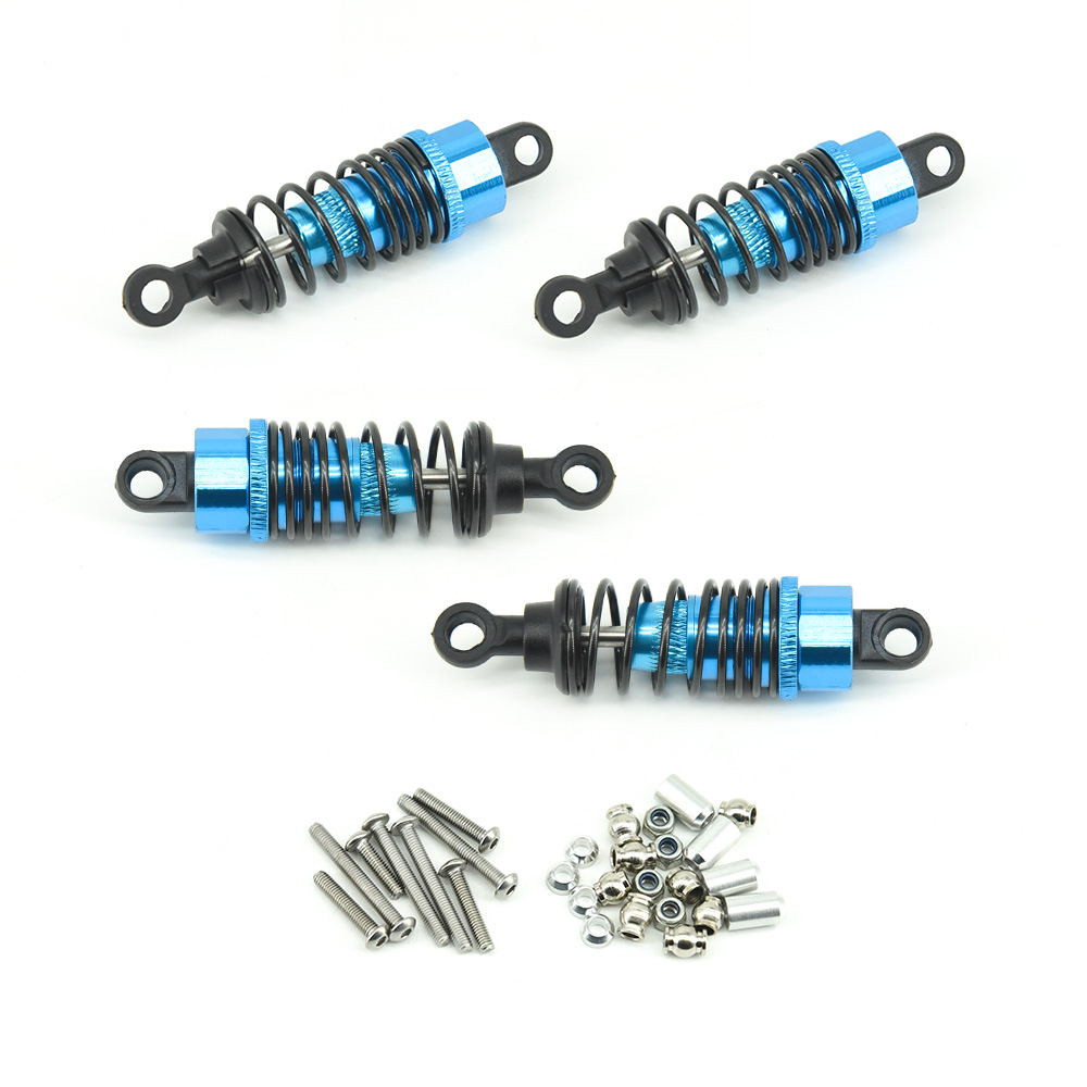Shock Set 4pcs Blue Aluminum (58.50mm Length)