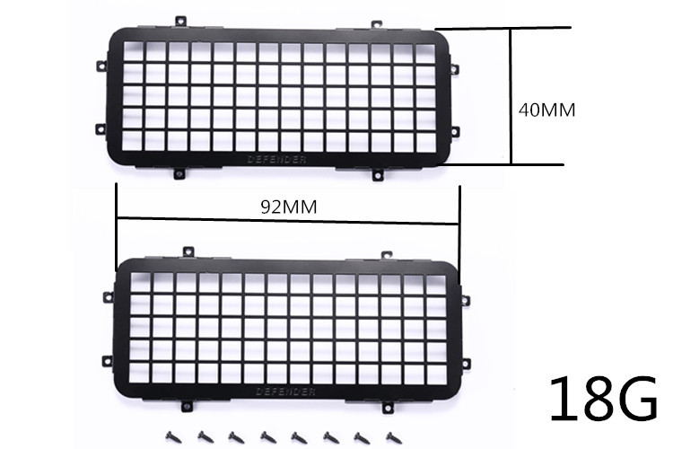 Window Guard Set SS, 5pcs TRX-4M Defender