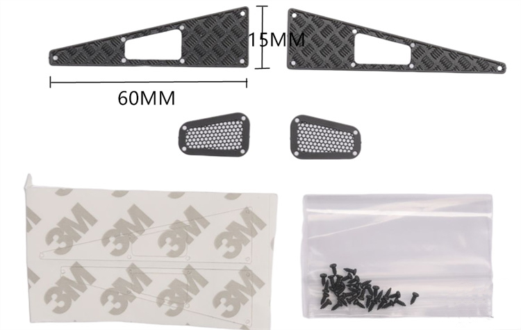 hood-trim-fittings-black-trx-4m-defender