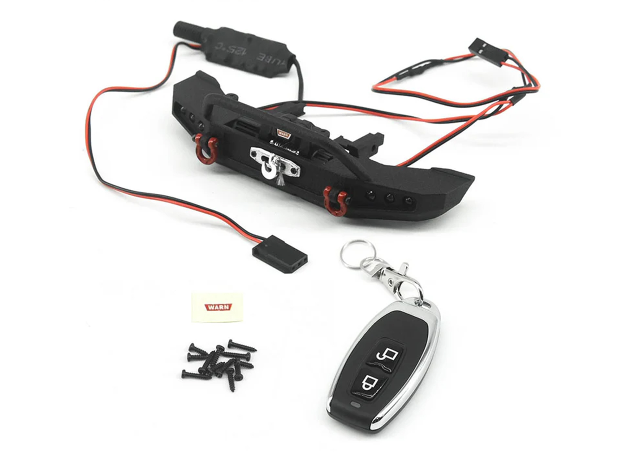 Bumper w/LEDS , Winch & Remote TRX-4M Bronco