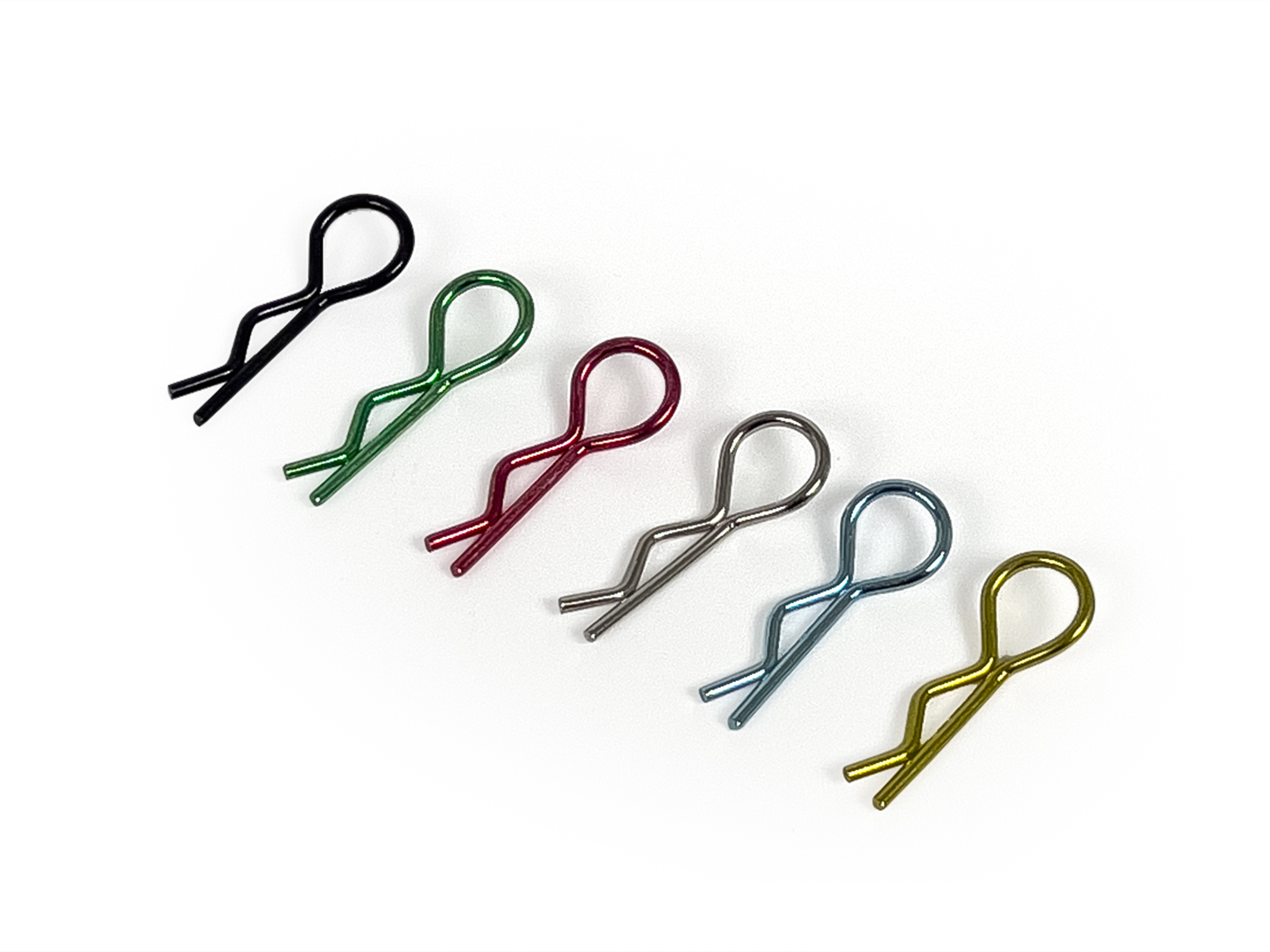 Body Clips 1/10th (30pcs x 6 mixed colours)-3
