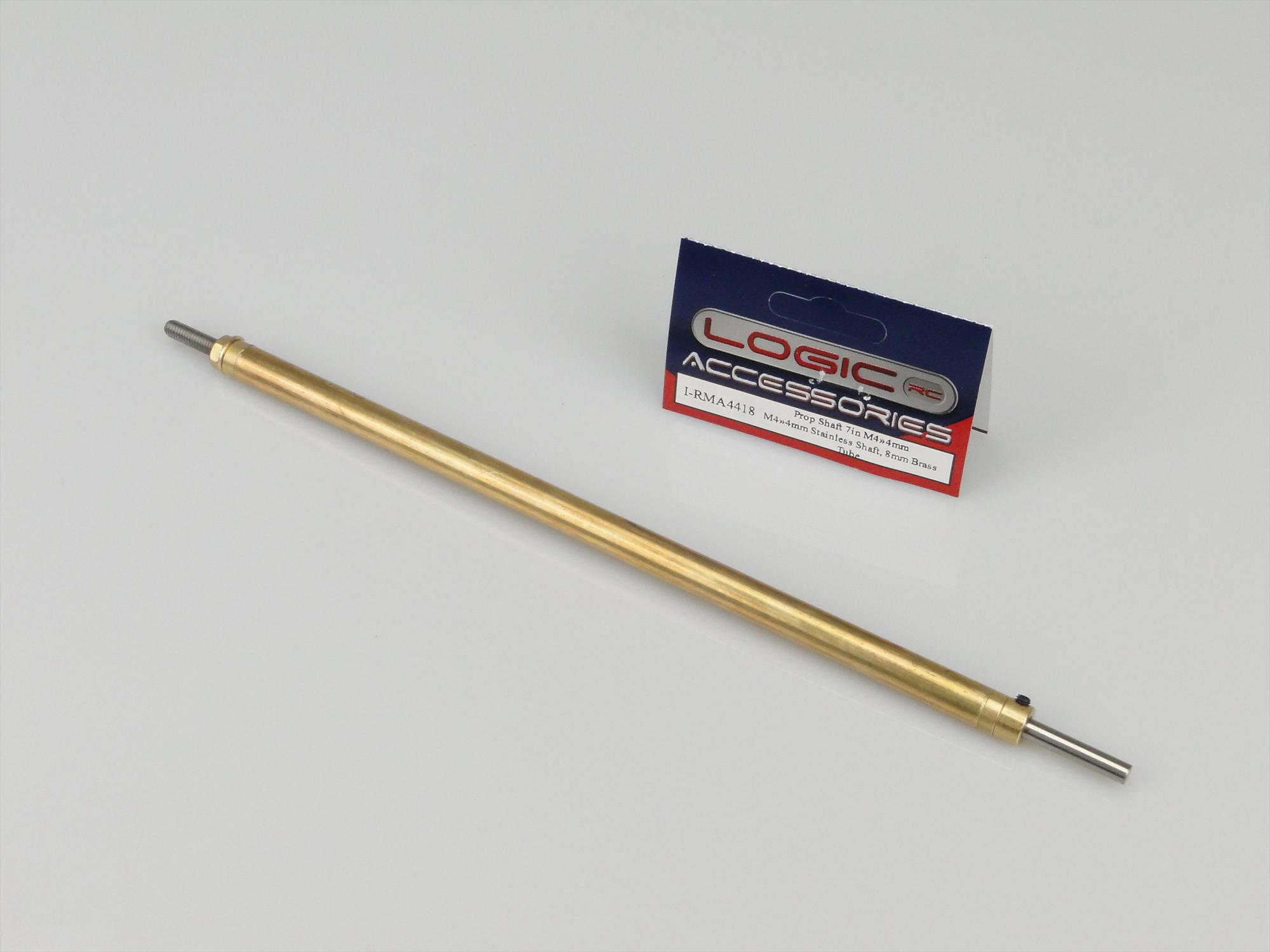 prop-shaft-7in-m44mm-stainless-shaft-8mm-dia-brass-tube