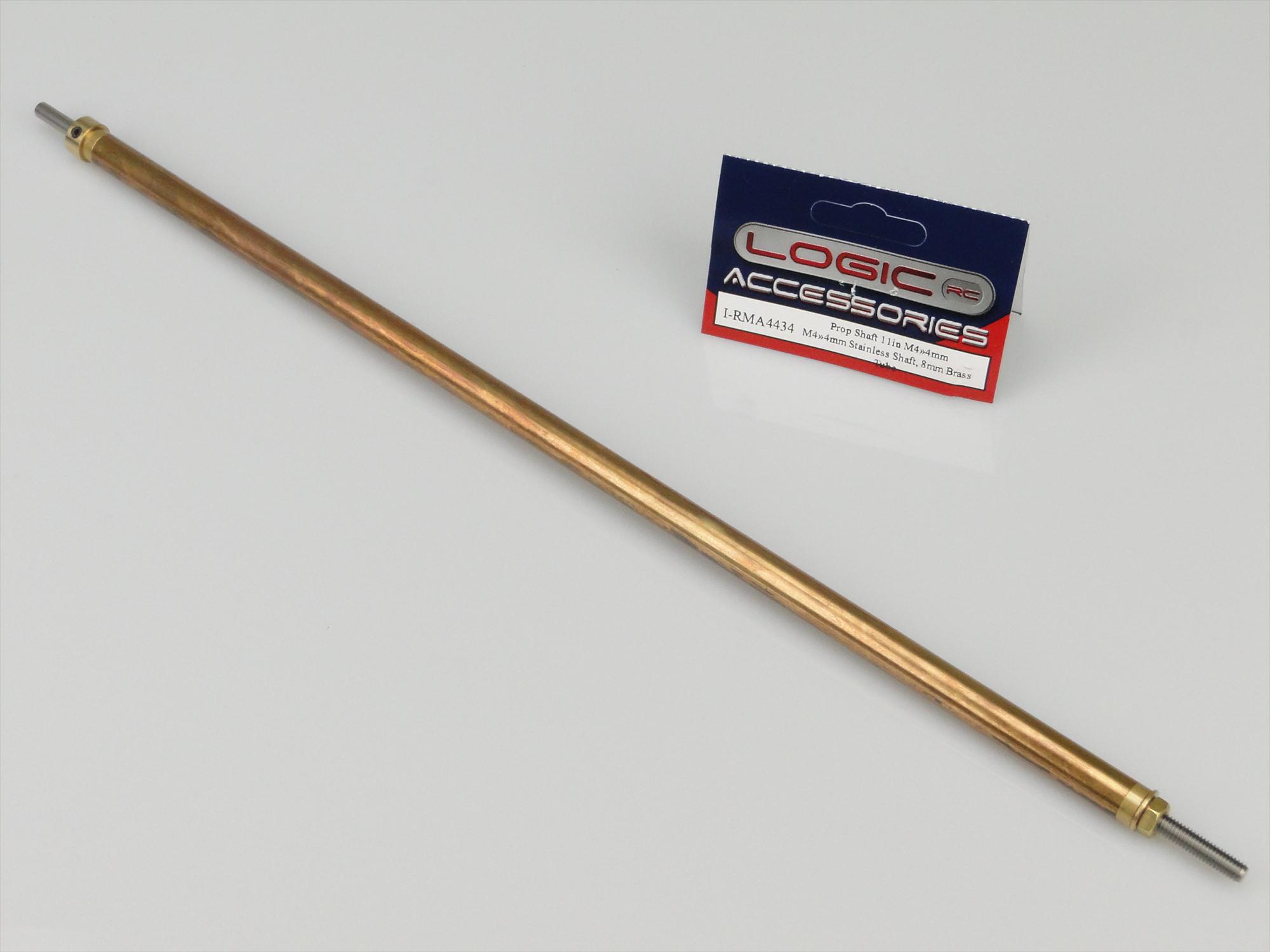 prop-shaft-11in-m44mm-stainless-shaft-8mm-dia-brass-tube