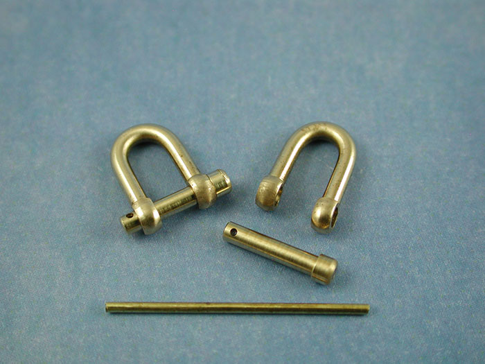 Shackle 7.6x12.2, 2mm Split Pin (pk2)