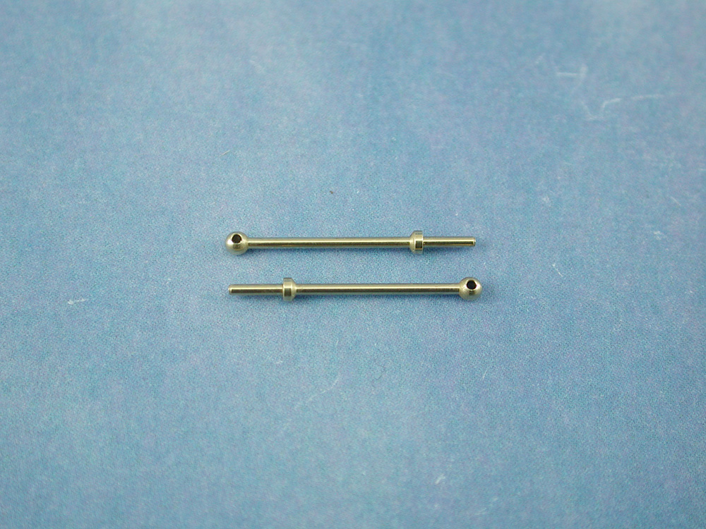 1 Hole Stanchion, Brass 15mm (Pk10)