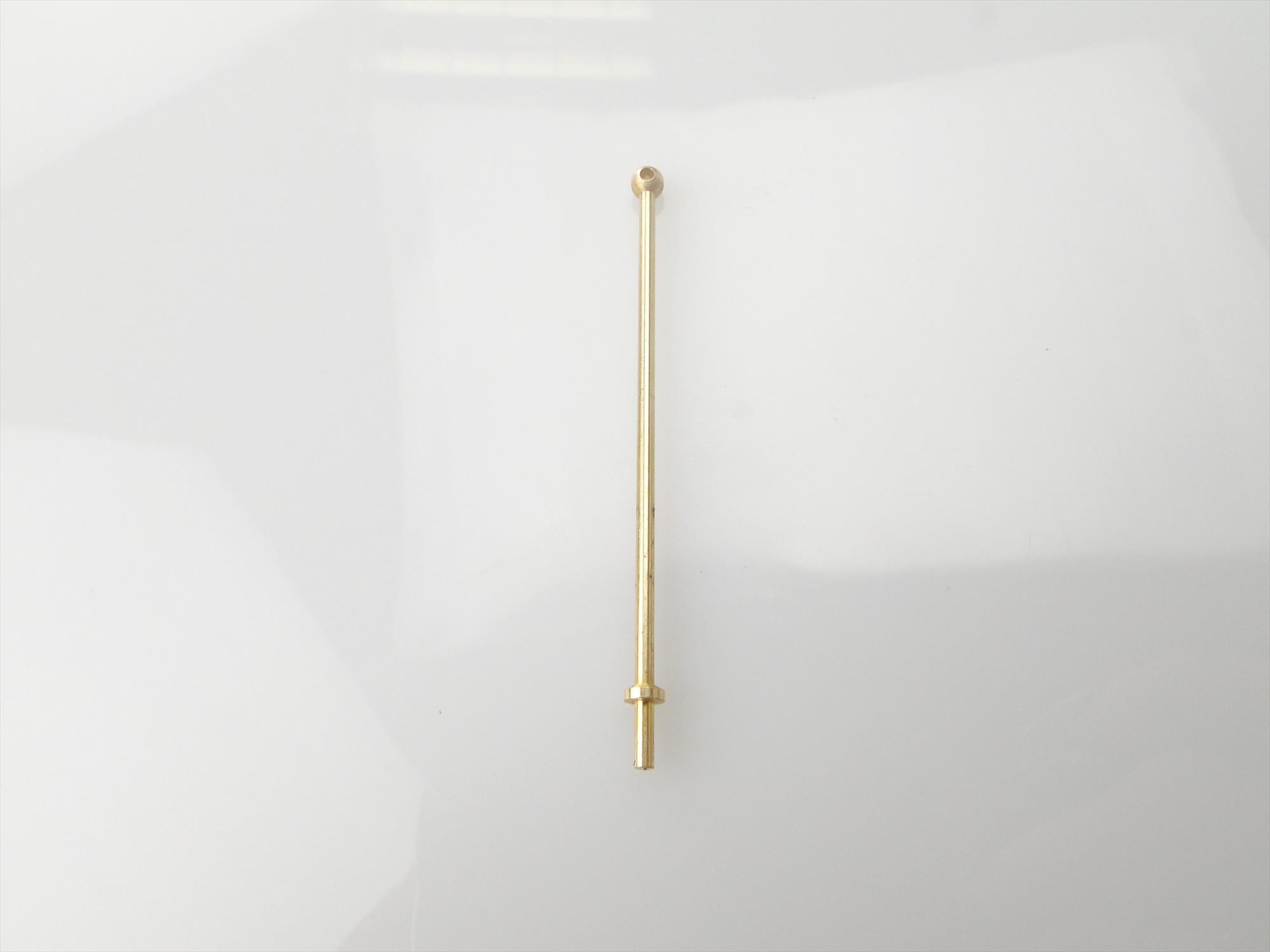 1 Hole Stanchion, Brass 40mm (Pk10)-3