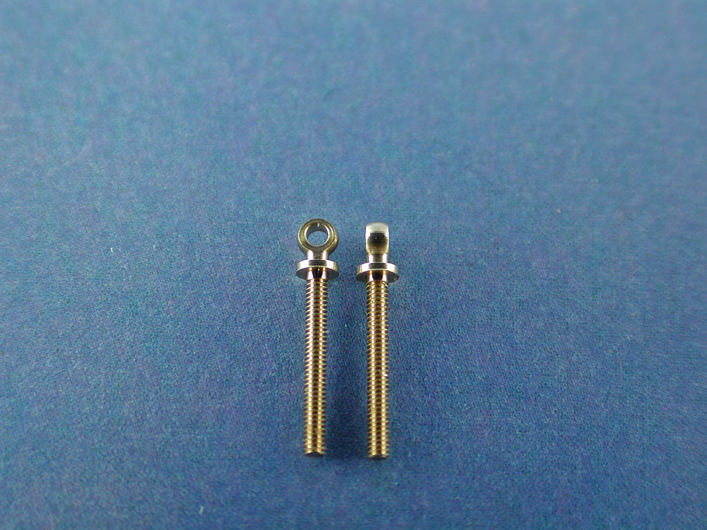 Eyebolt M1.2 BallØ:2.3mm Thread Length :12mm(Pk4)-2