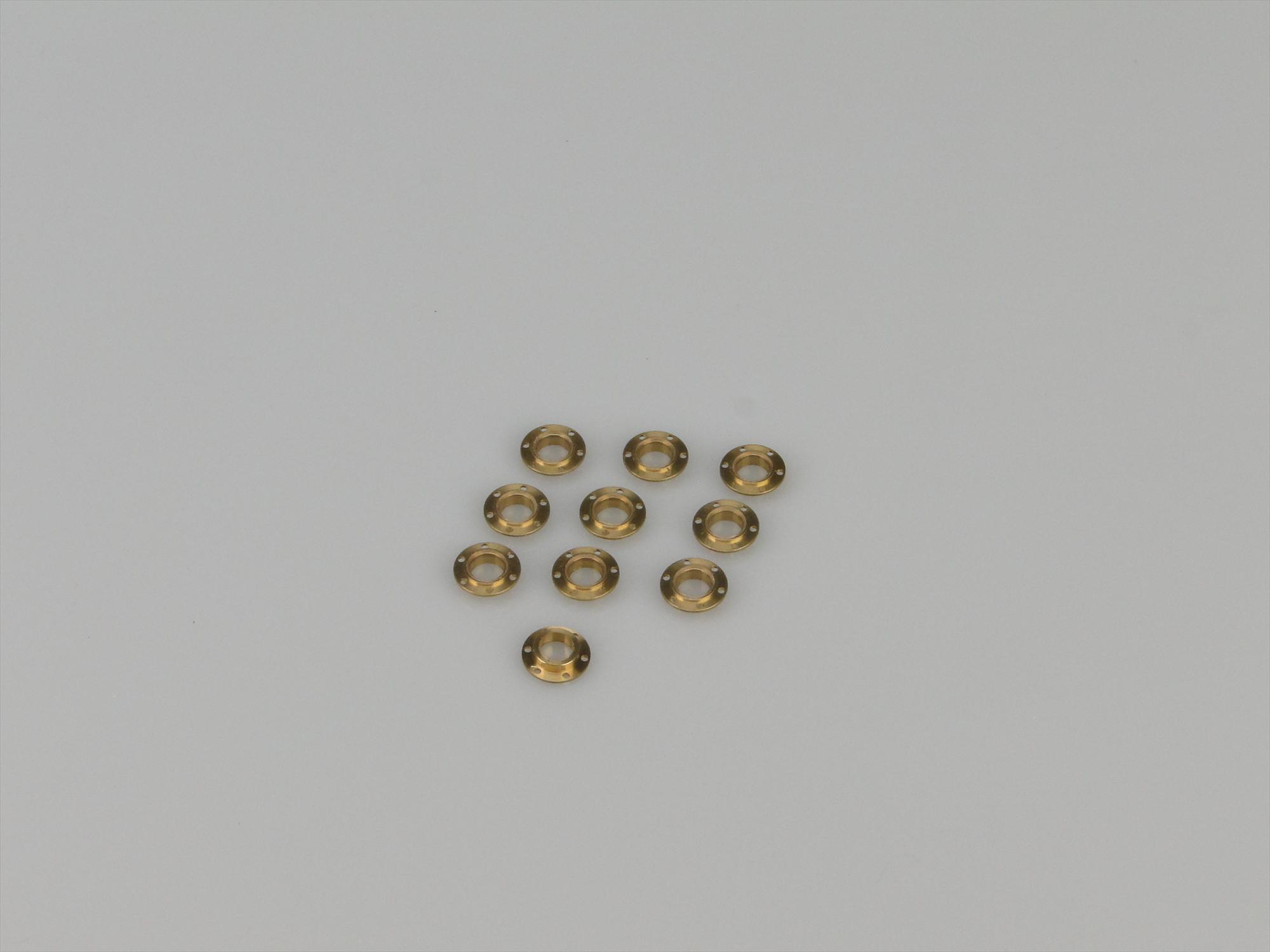 Porthole, 10mm, With 6 Hole Flange, Glazed, 10pk-2