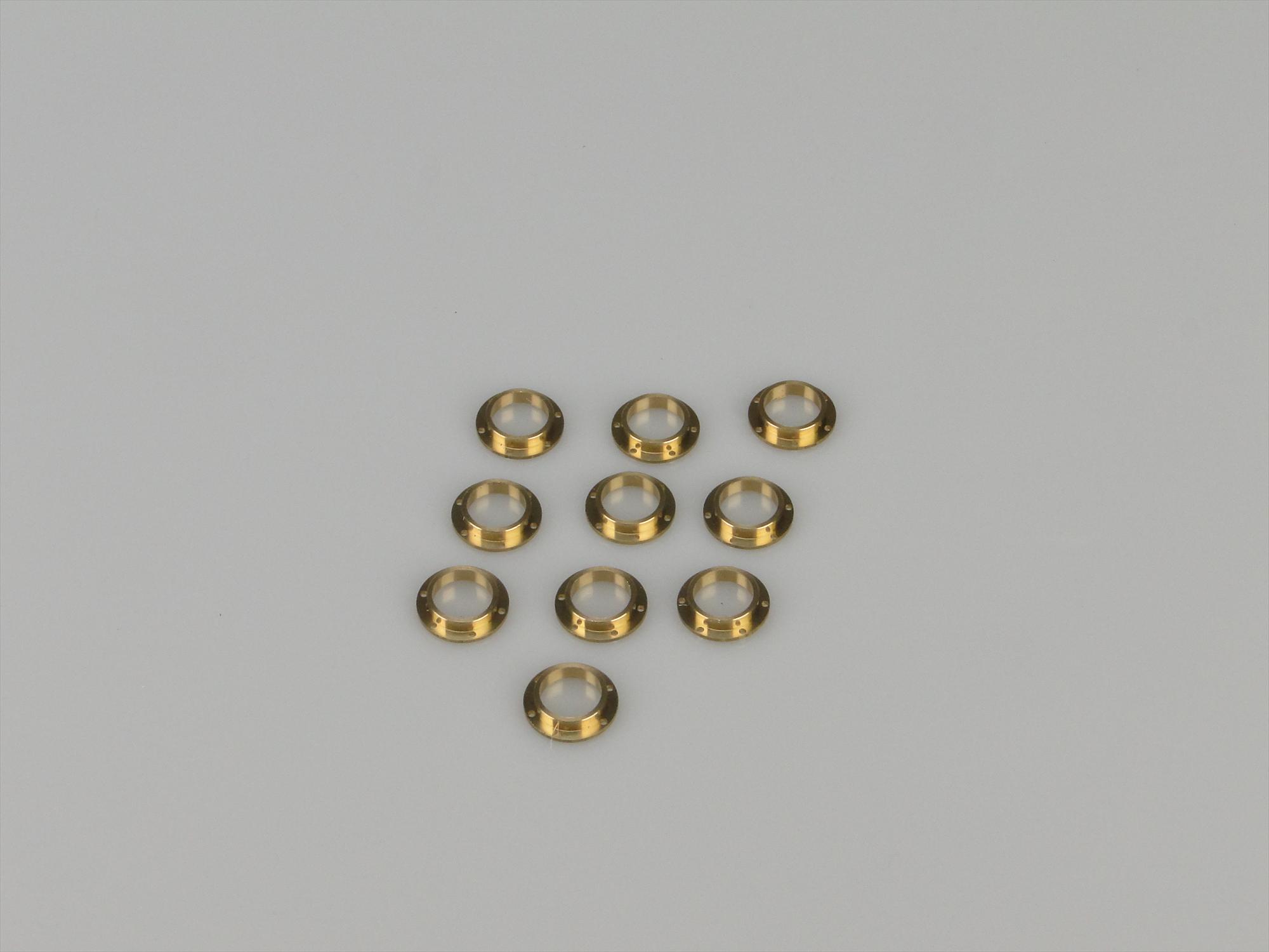 Porthole, 16mm, With 6 Hole Flange, Glazed, 10pk-2