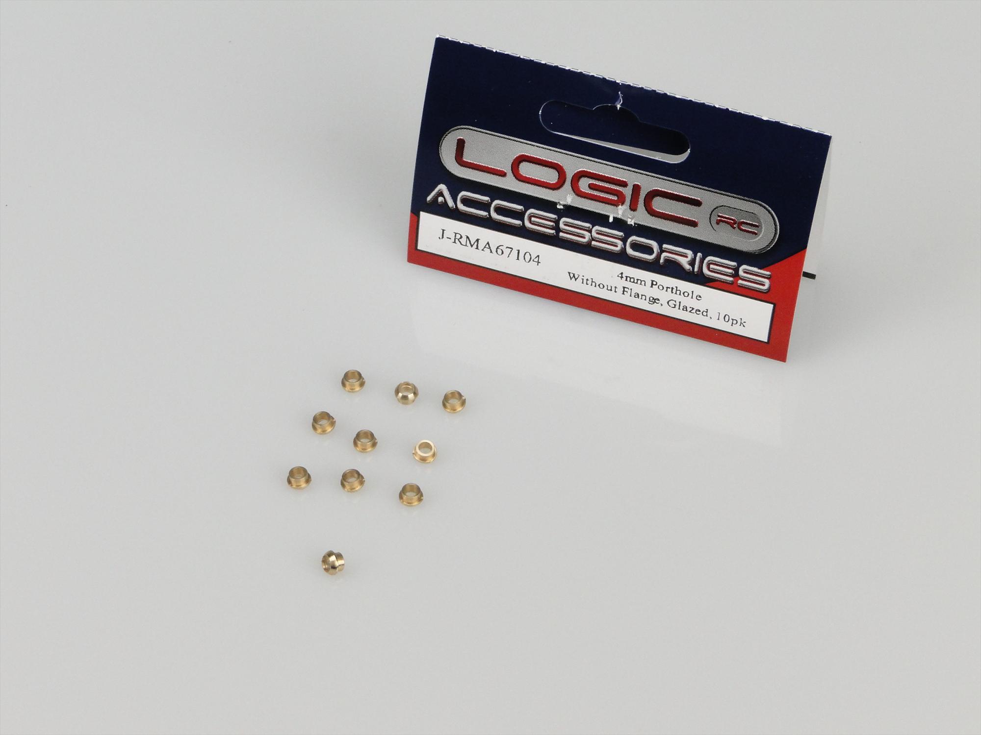 Porthole, 4mm, Without Flange, Glazed, 10pk-3