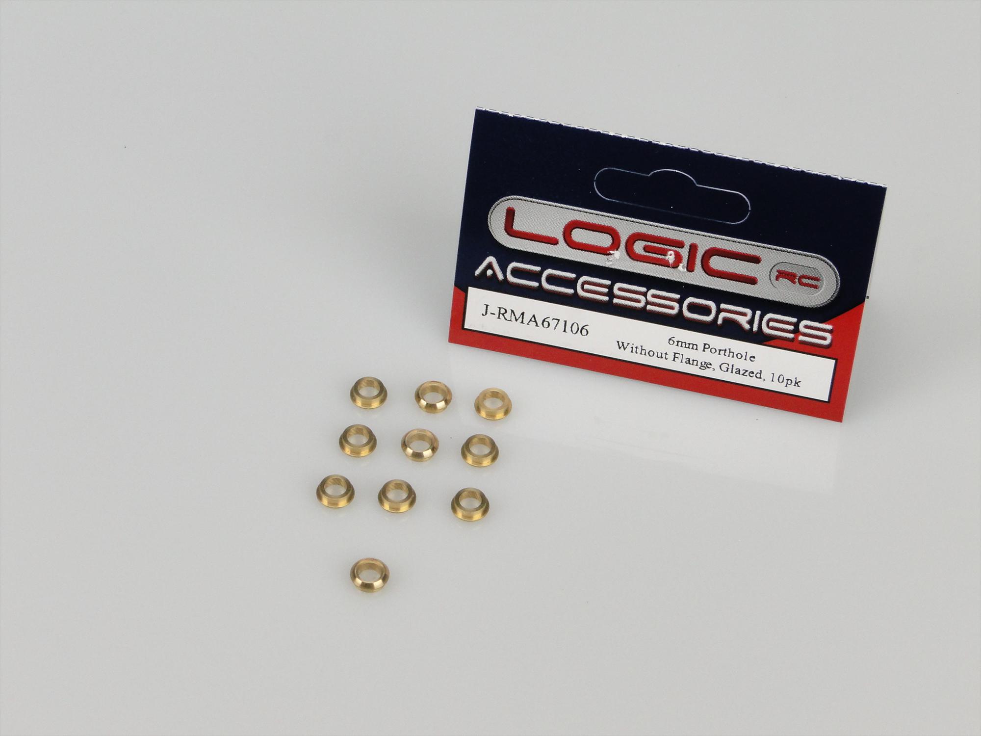Porthole, 6mm, Without Flange, Glazed, 10pk-3