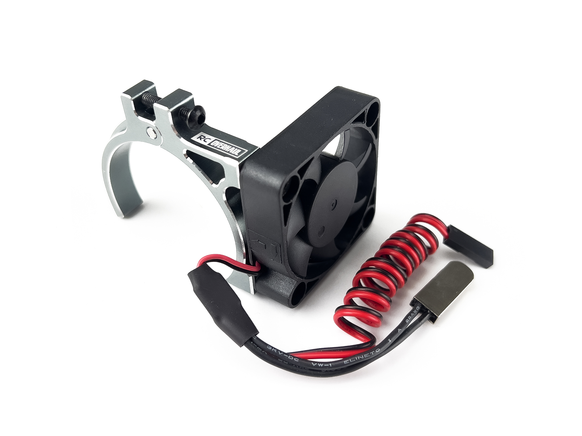 Motor Fan unit w/Temp Sensor,w/Mount Titanium colour 38~42mm