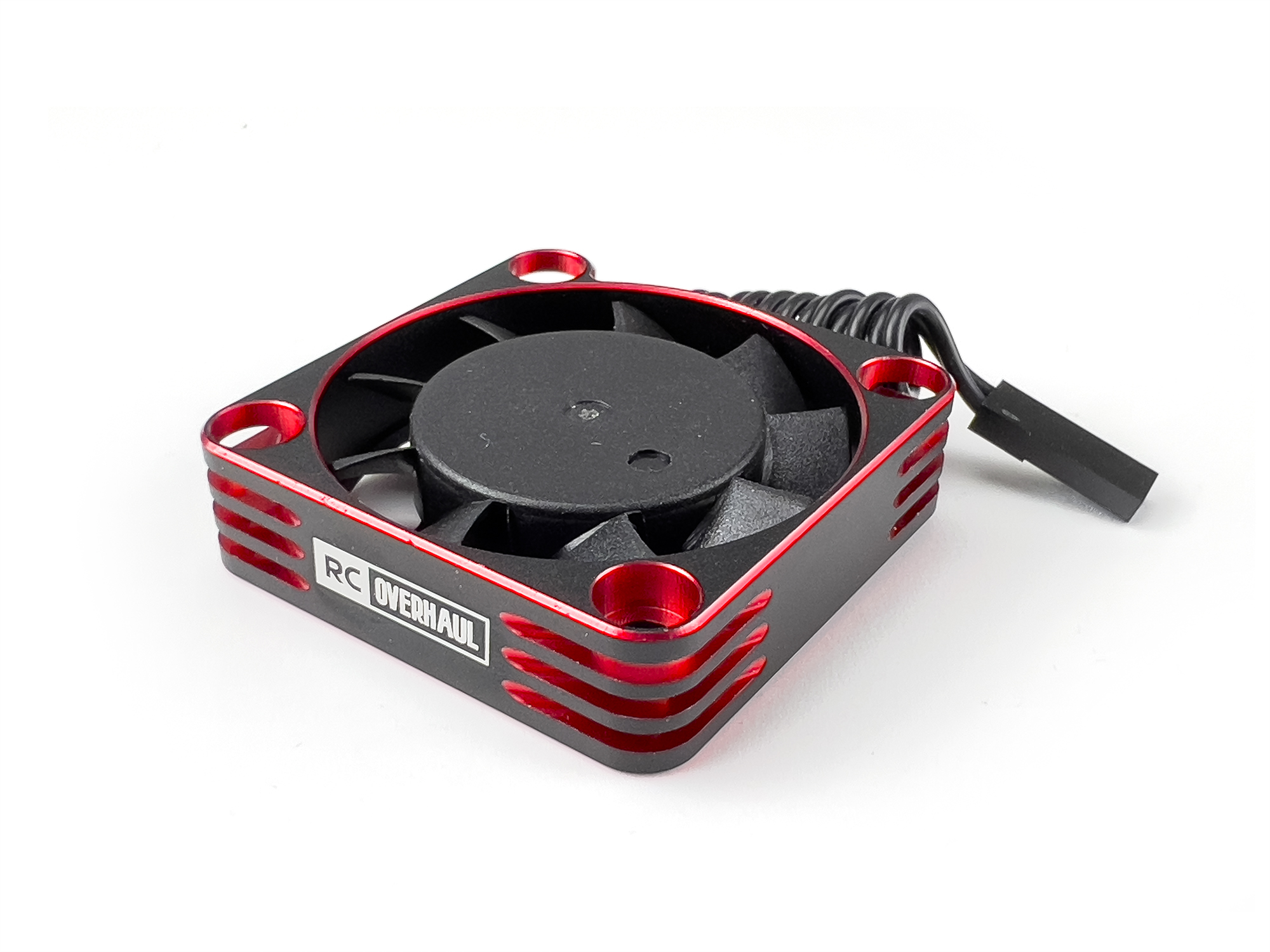 Fan, Red Alum 40mm Hi RPM