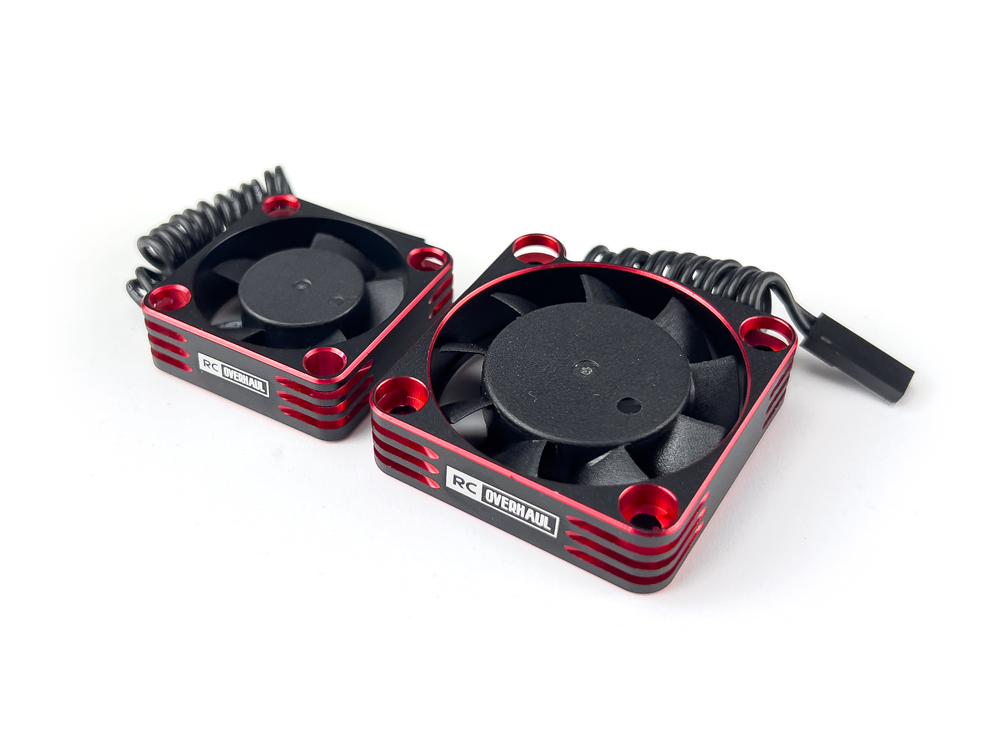 Fan, Red Alum 40mm Hi RPM-2