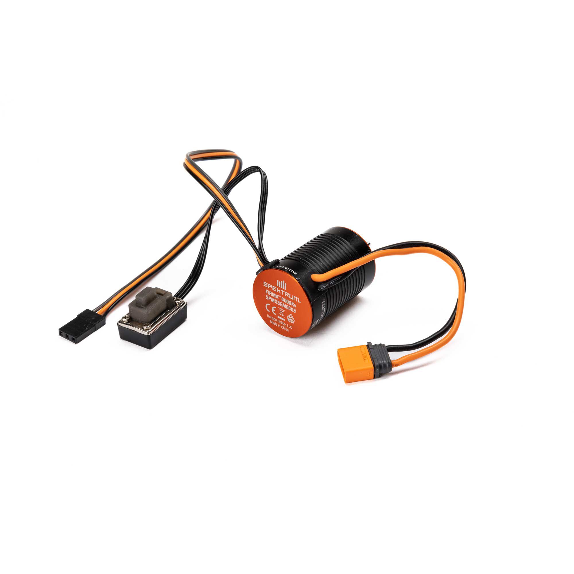 Firma Brushless Motor / ESC 2-in-1 Combo, 6000Kv: IC2-1