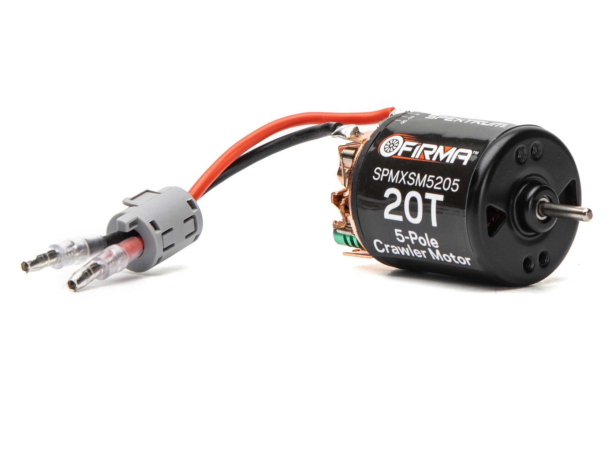 Firma 20T Rebuildable 5-Pole Brushed Crawler Motor-2