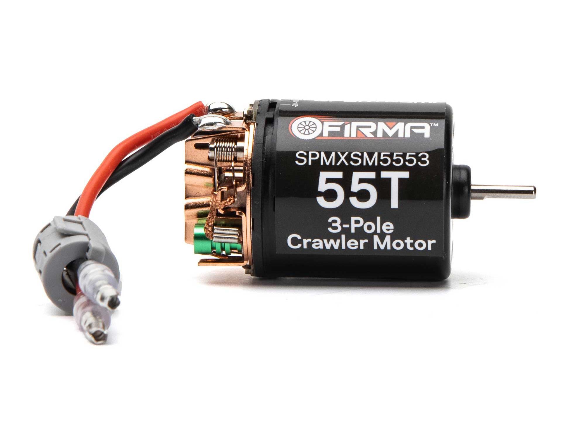 Firma 55T Rebuildable 3-Pole Brushed Crawler Motor-8