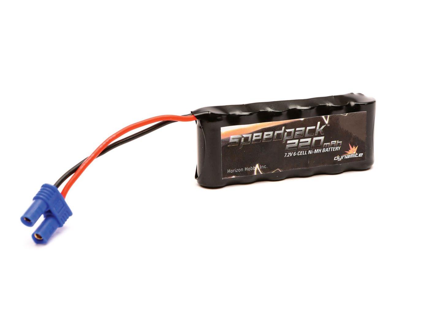 7.2V 220mAh 1/2AAA NiMH 6C Flat: PRB08000, 08001