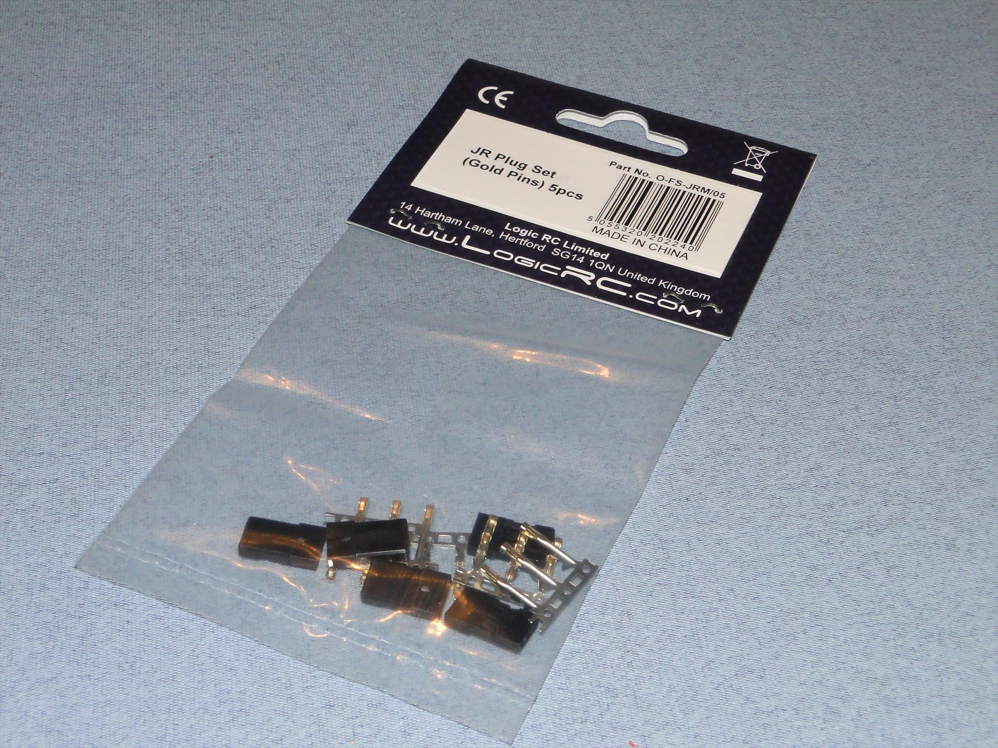 JR Plug Set (Gold Pins) 5pcs-2