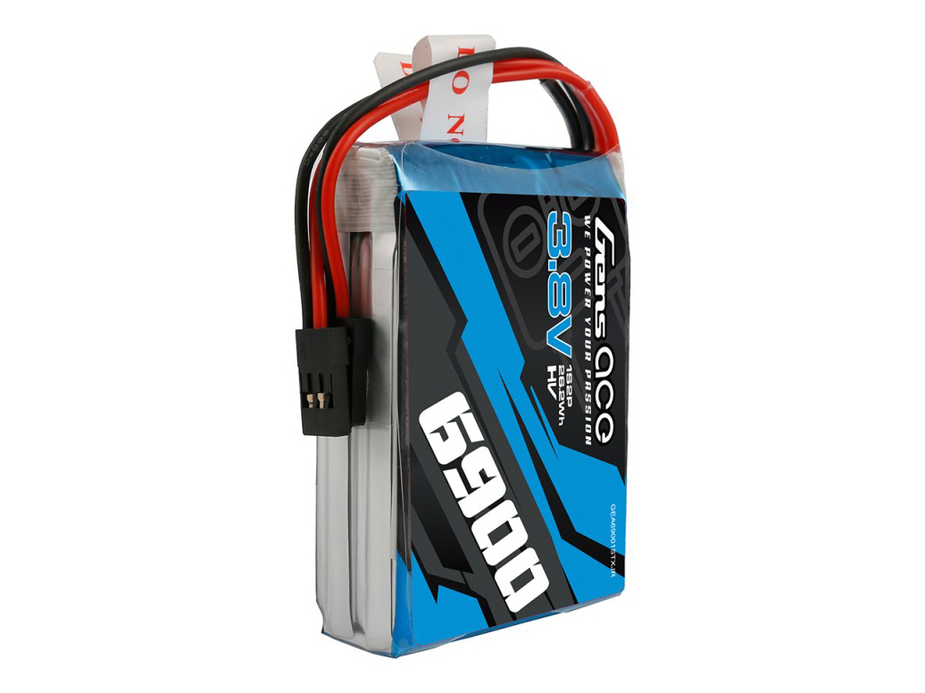 Li-Po 1S 3.7V HV 6900mAh Tx with JR-4