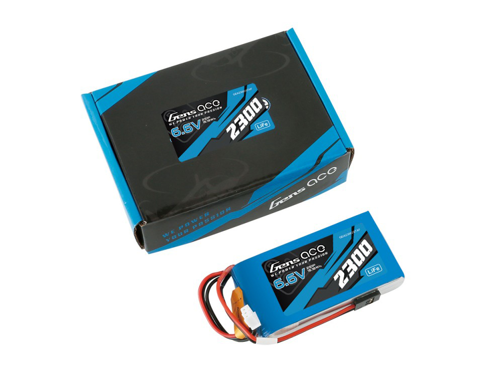 LiFe 2S 6.6V 2300mAh Tx with Futaba-5