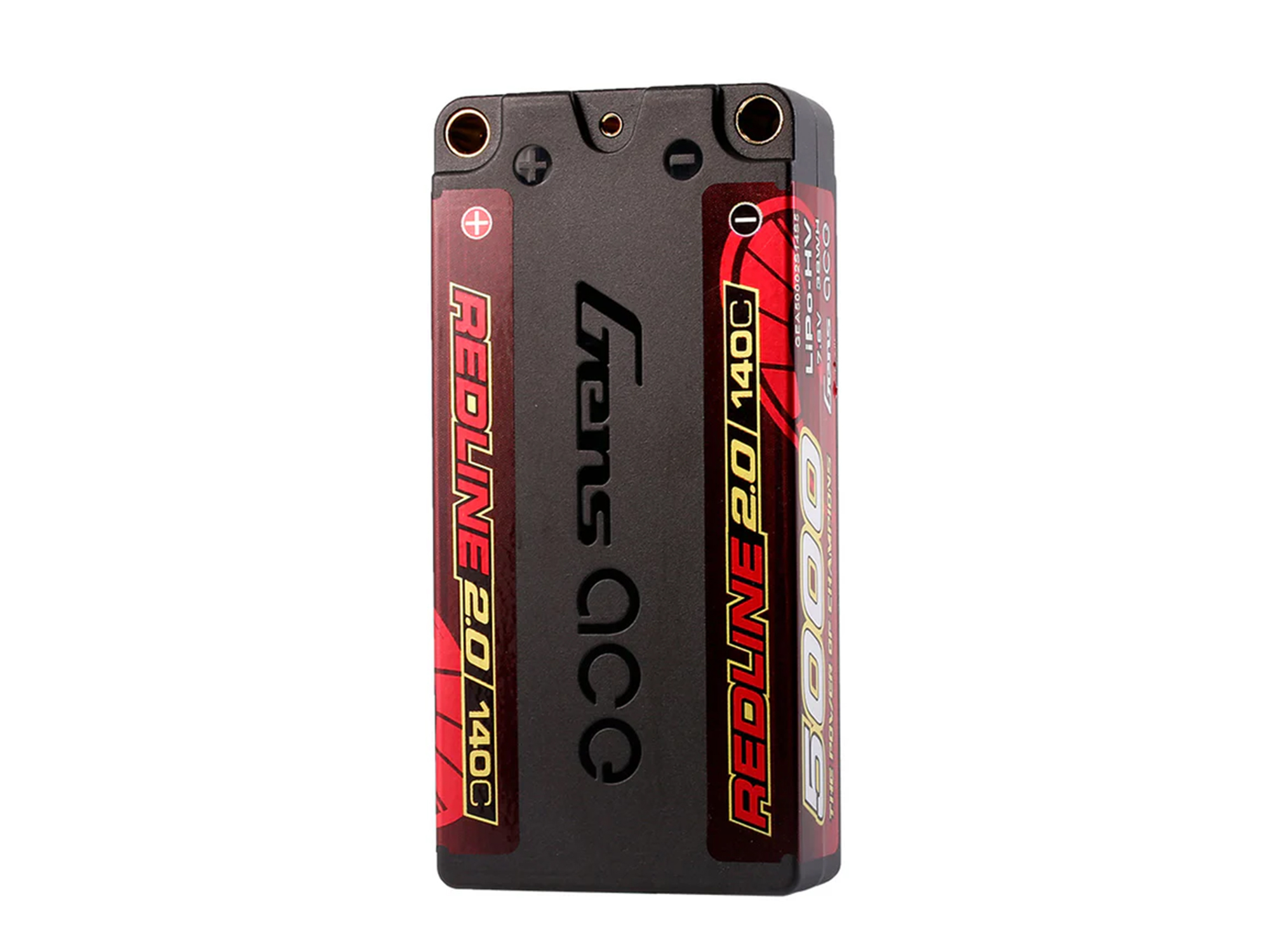 Li-Po HV Car Hard Case 2S1P 7.6V 5000mAh 140C with 5mm-4
