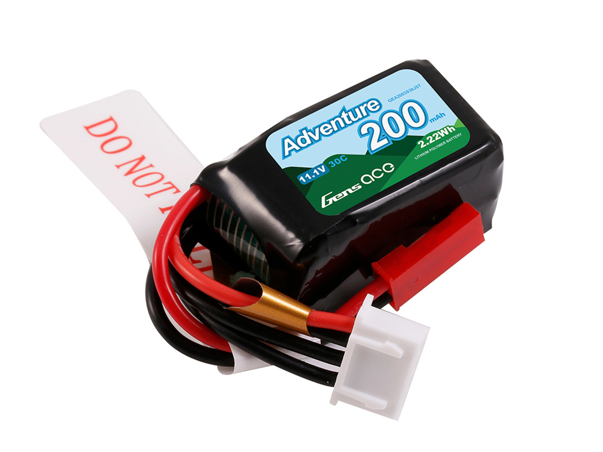 Li-Po Car 3S 11.1V 200mAh 30C with JST