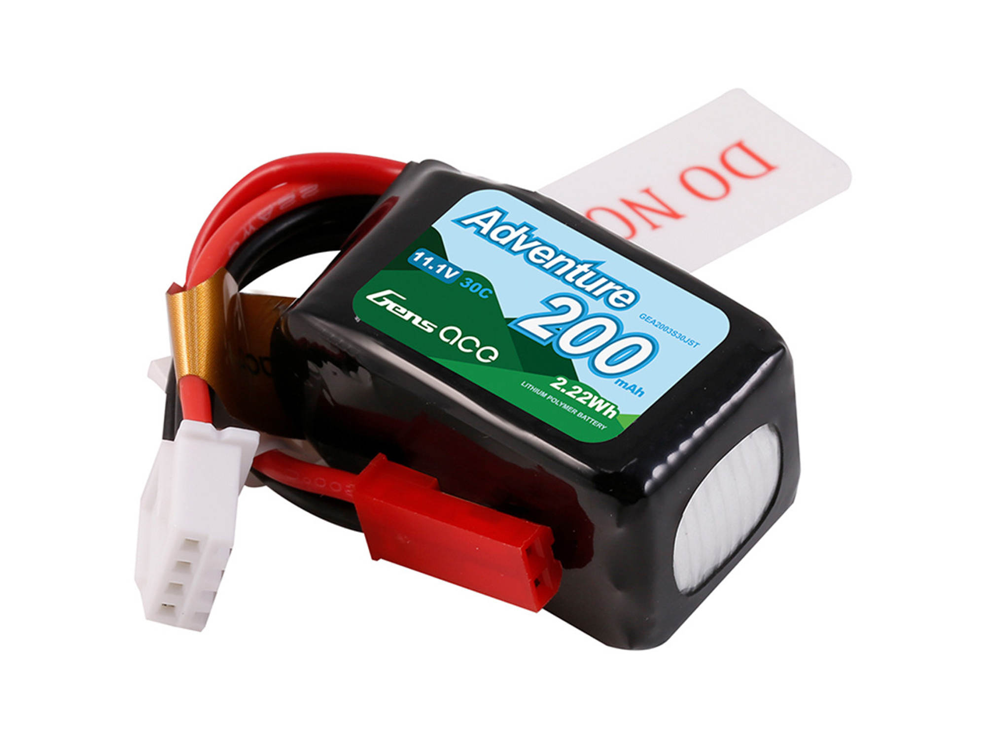 Li-Po Car 3S 11.1V 200mAh 30C with JST-2
