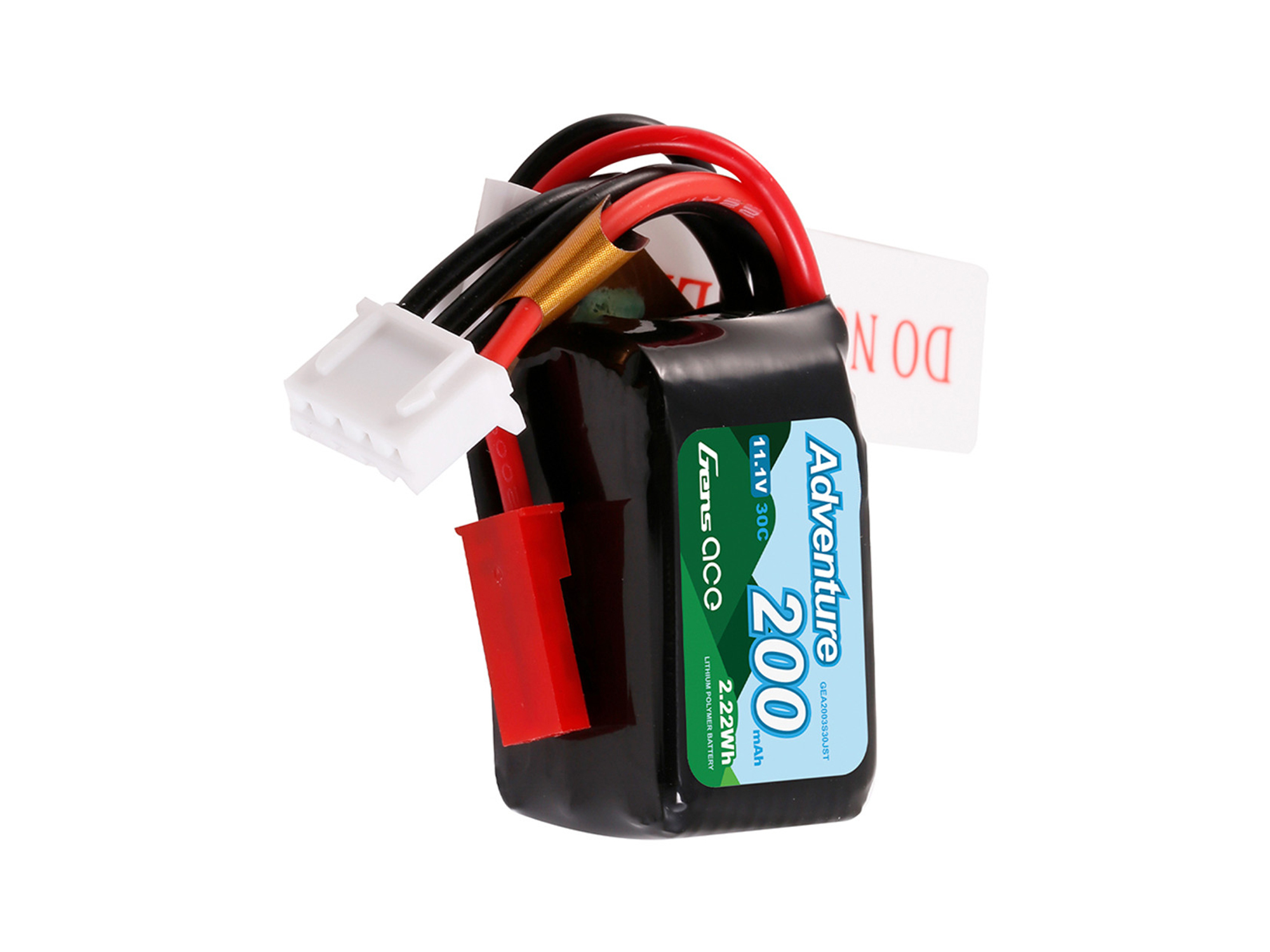 Li-Po Car 3S 11.1V 200mAh 30C with JST-4