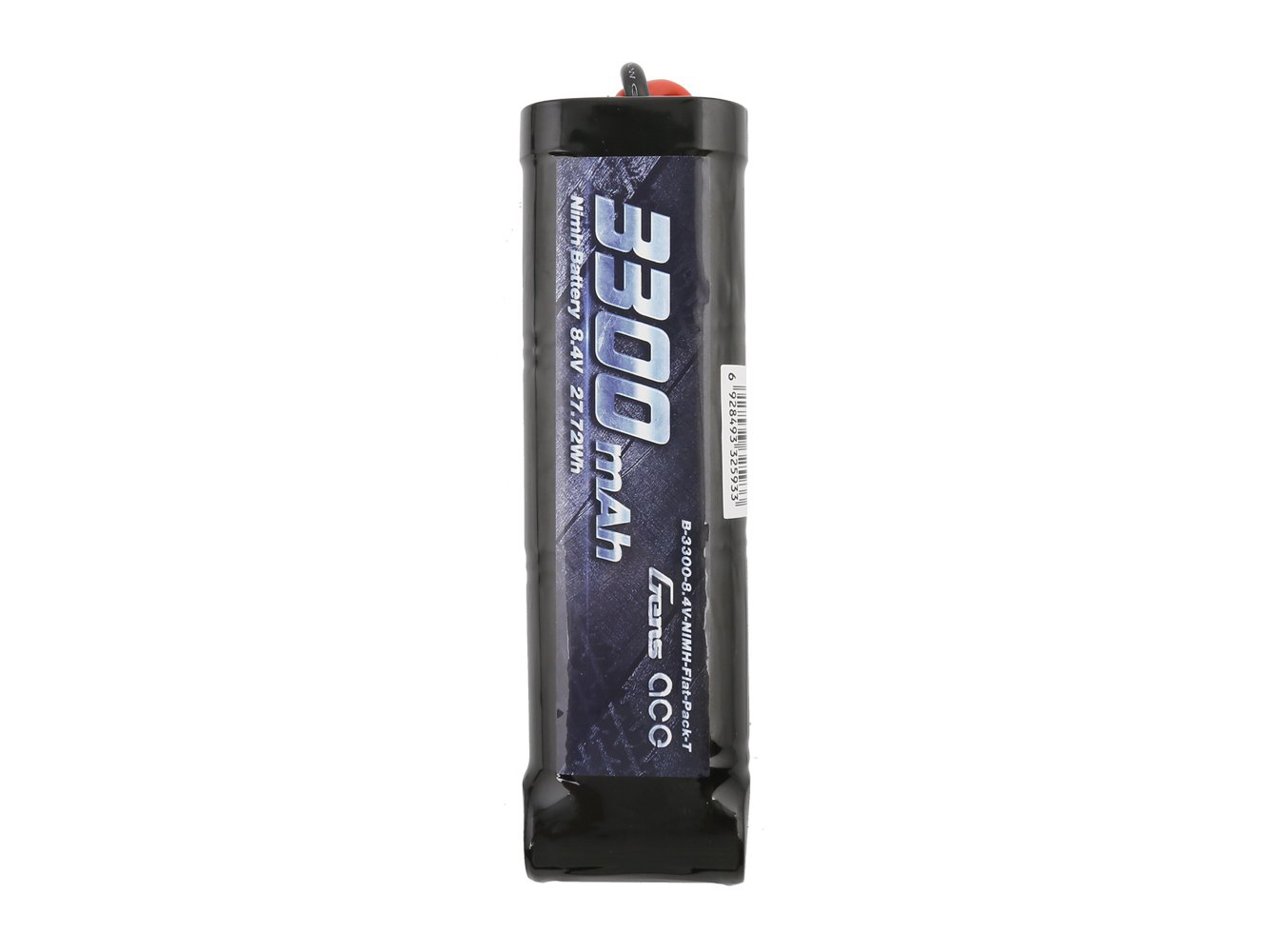 NiMH 8.4V Flat 3300mAh with T-Type-3